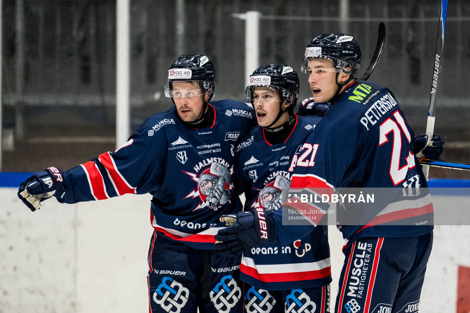 Halmstads Melker Iversen, Marcus Borgh och Melker