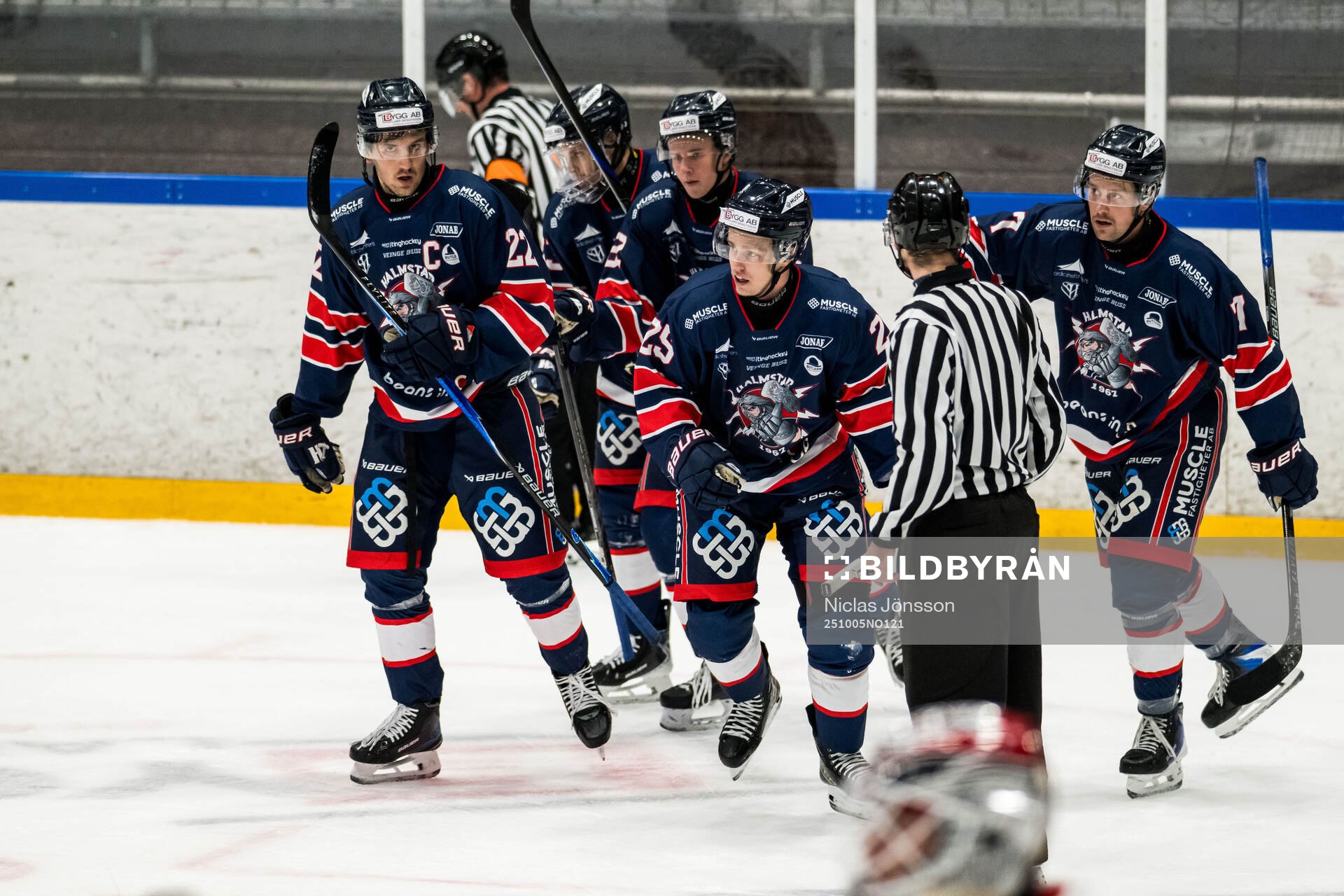 Halmstads Anton Berglund jublar