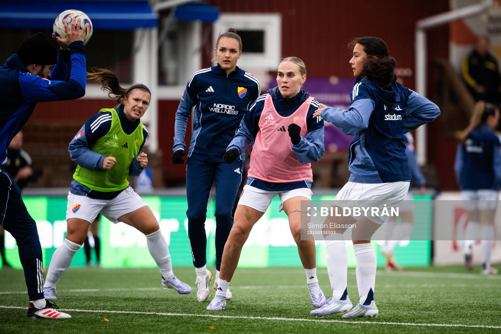Djurgårdens Nanne Ruuskanen och lagkamrater