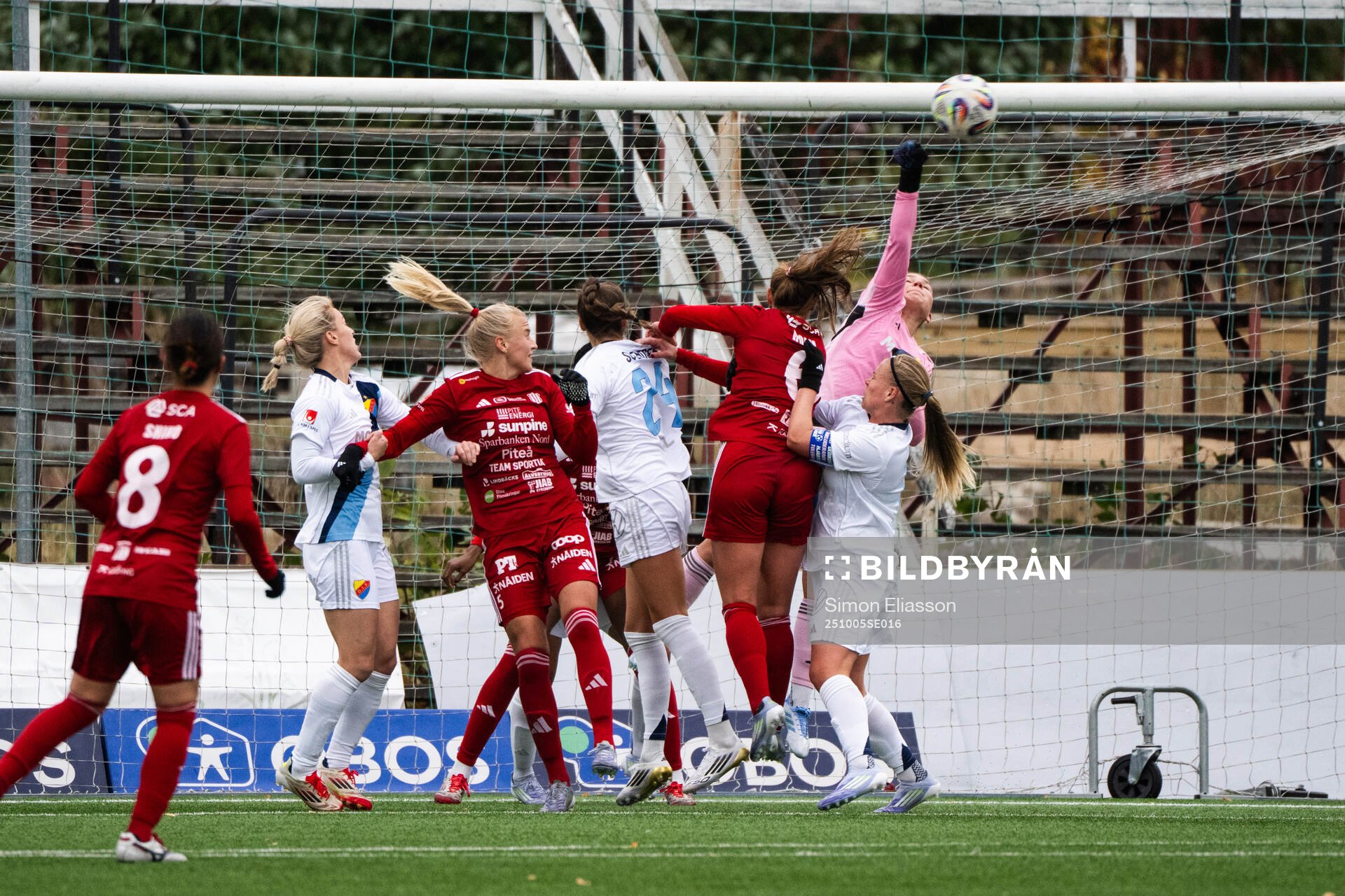 Djurgårdens målvakt Anna Aurora Koivunen