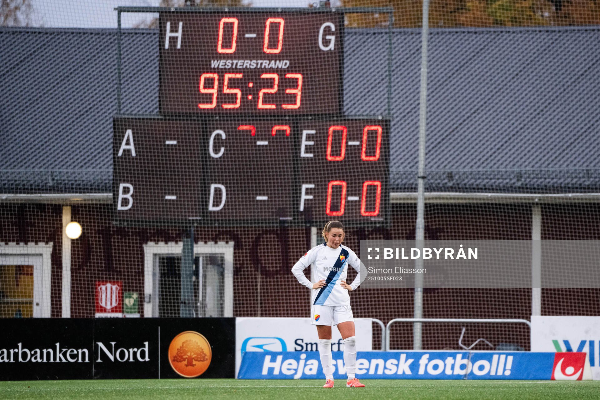 Djurgårdens Alexsandra Lobanova deppar