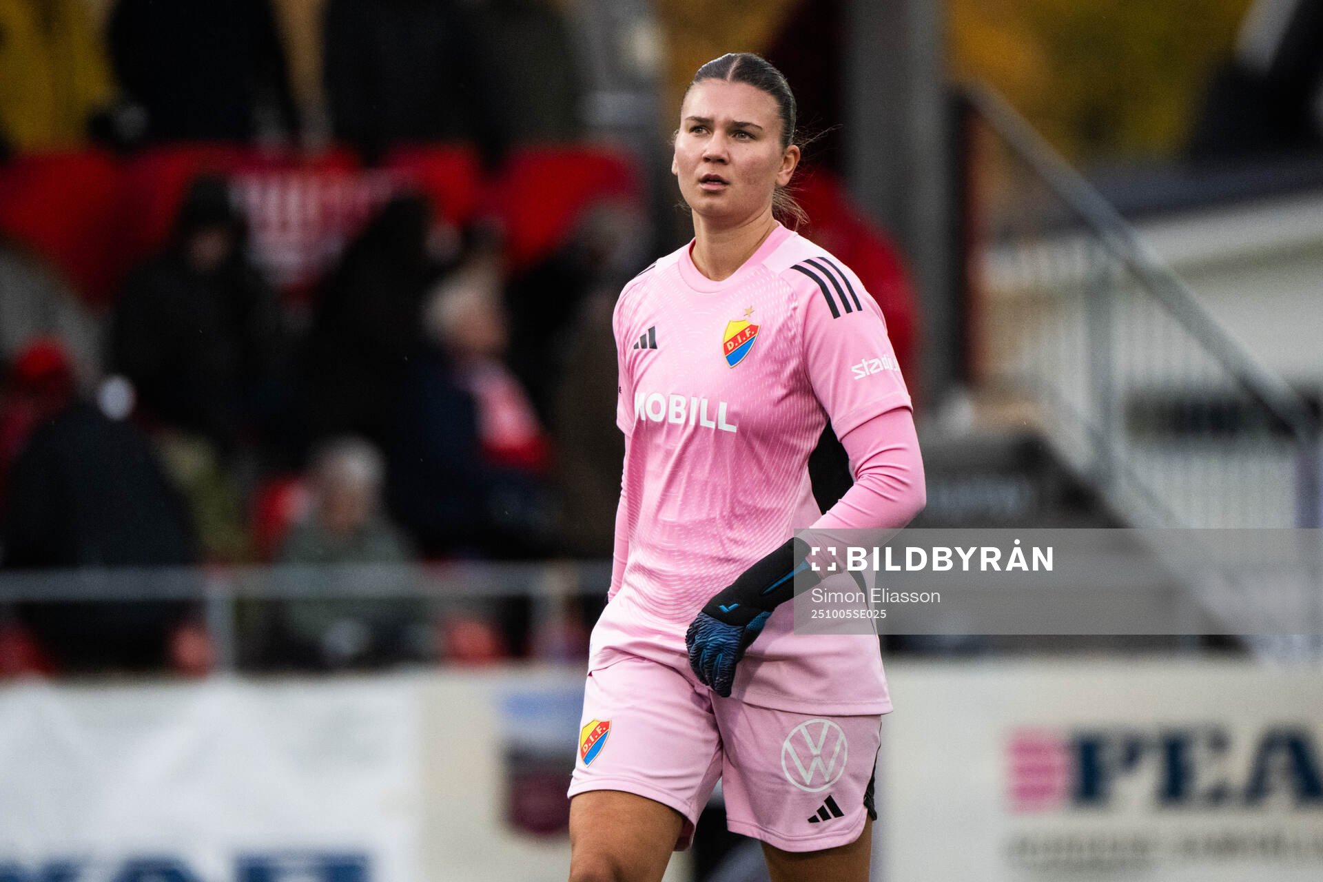 Djurgårdens målvakt Anna Aurora Koivunen