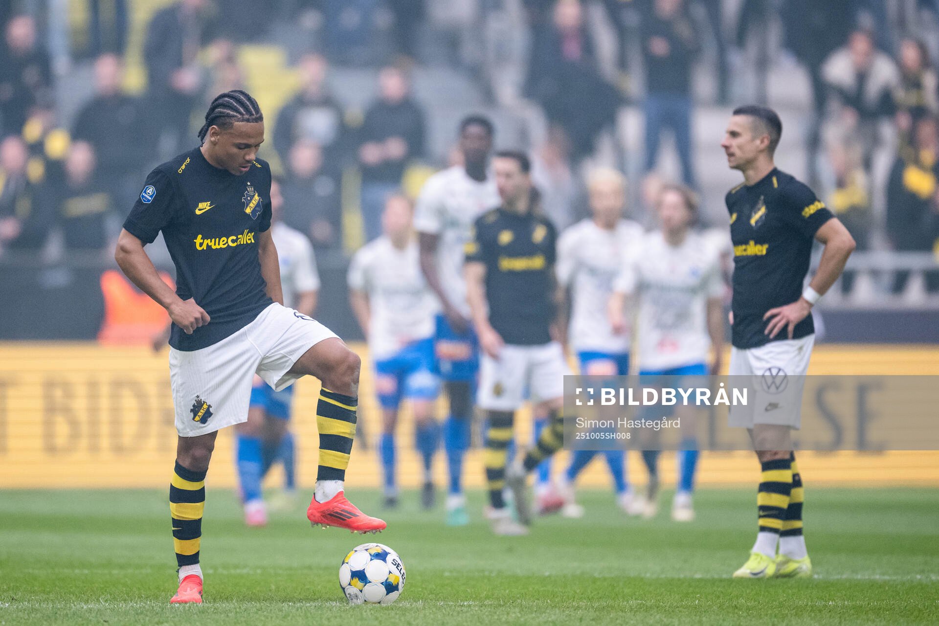AIKs Yannick Geiger deppar