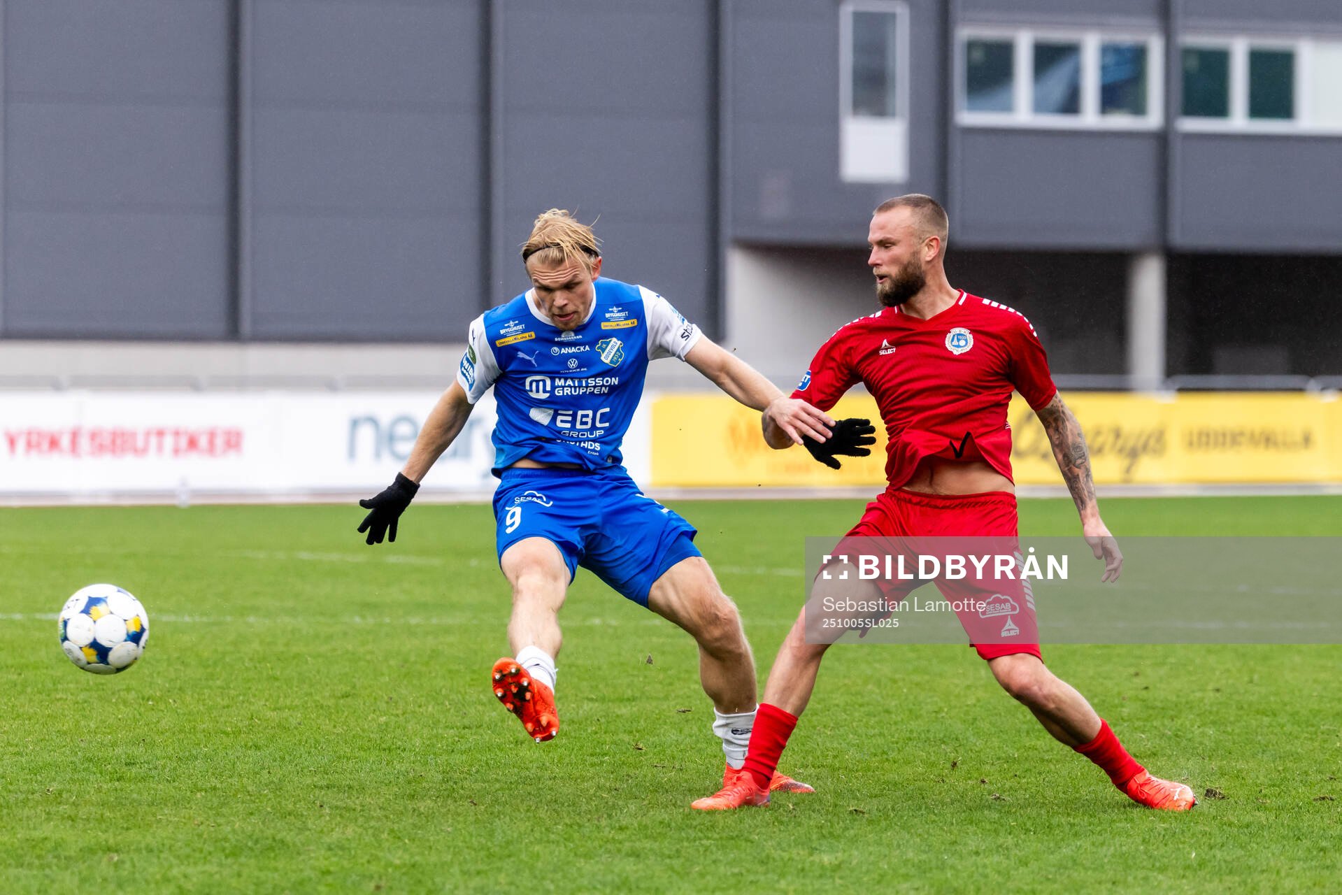 Oddevolds Linus Tornblad och Utsiktens Alexander Faltsetas