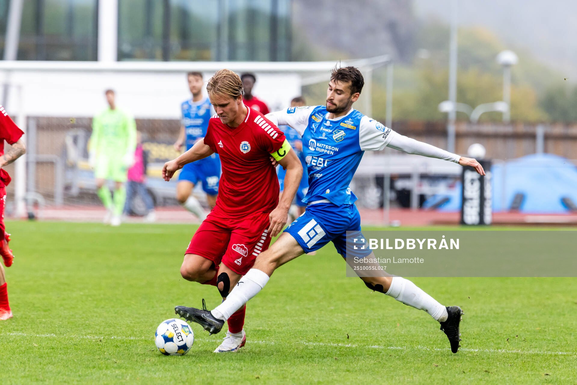 Utsiktens Sebastian Lagerlund och Oddevolds Rasmus