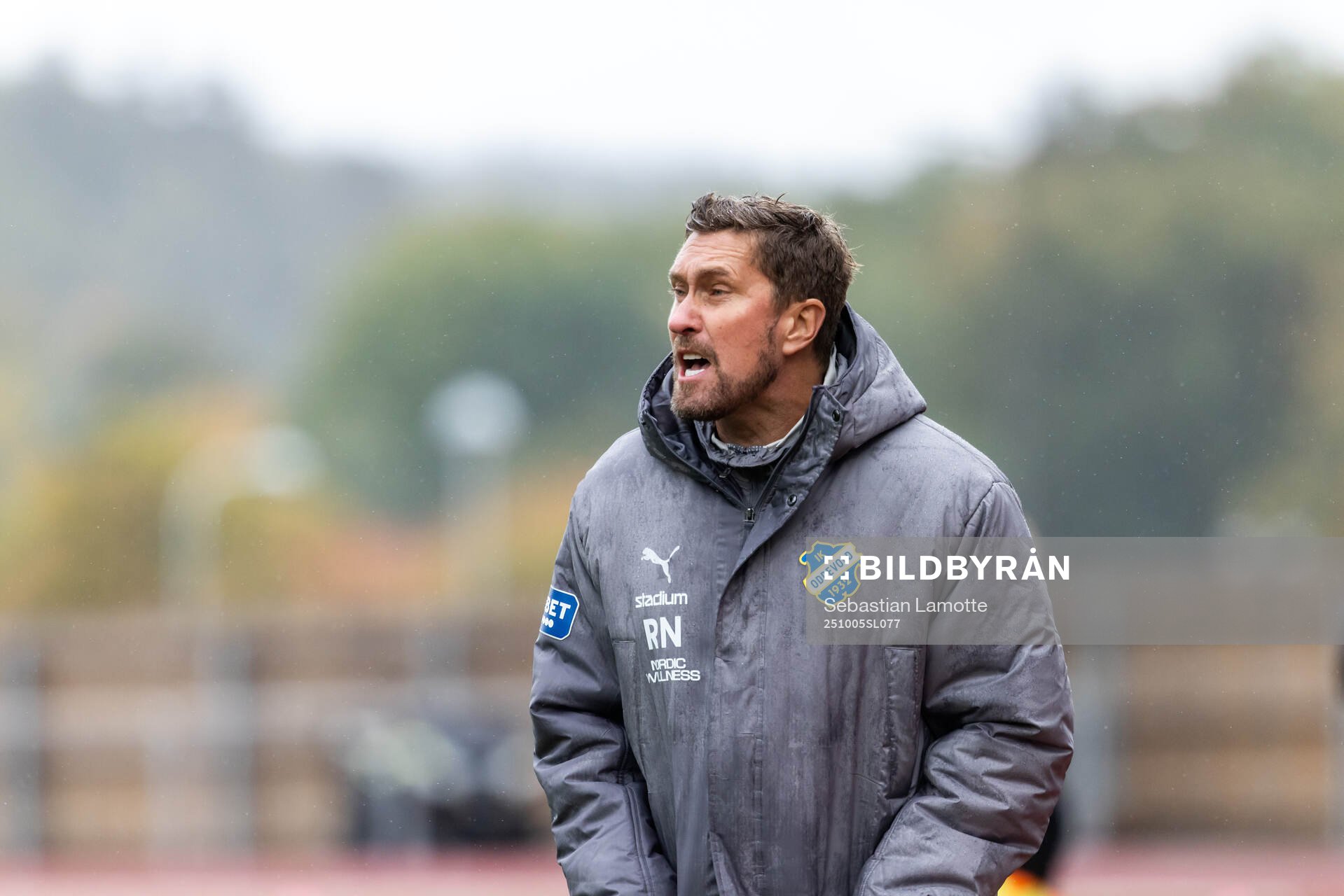 Oddevolds tränare Rikard Nilsson