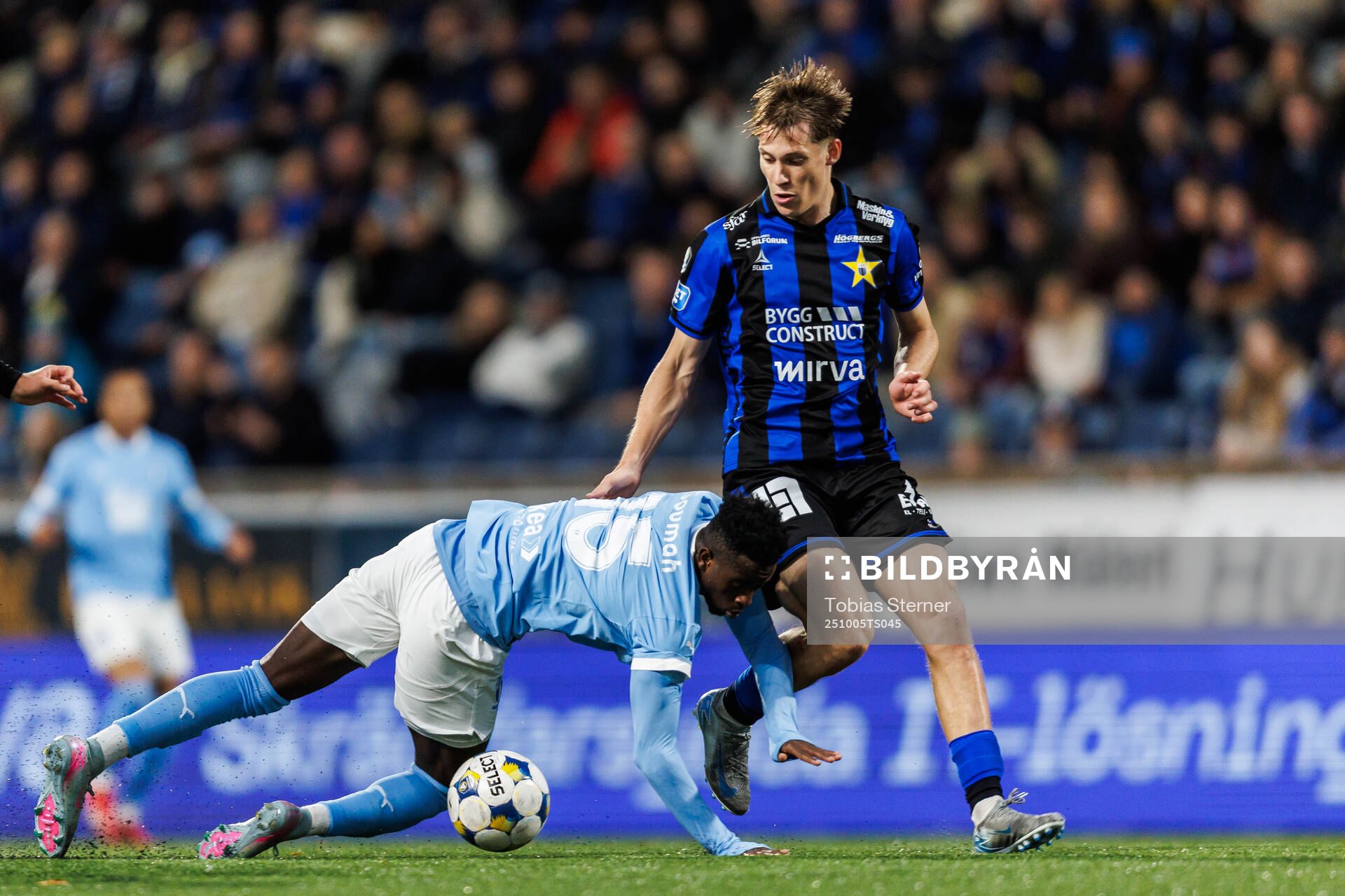 Malmö FFs Salifou Soumah och Sirius Marcus Lindberg