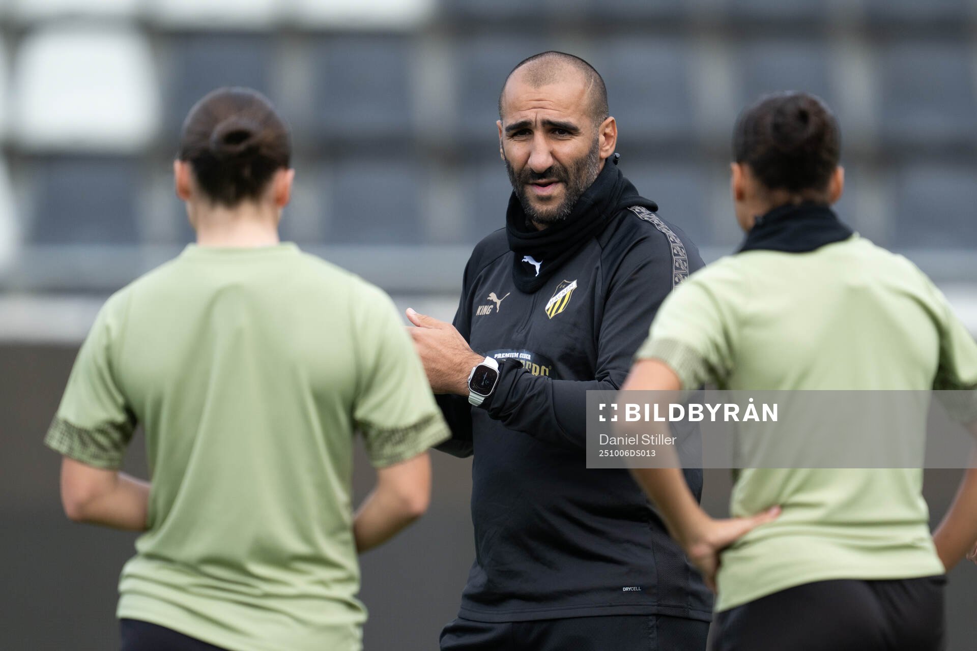 Coach Mak Lind of Häcken
