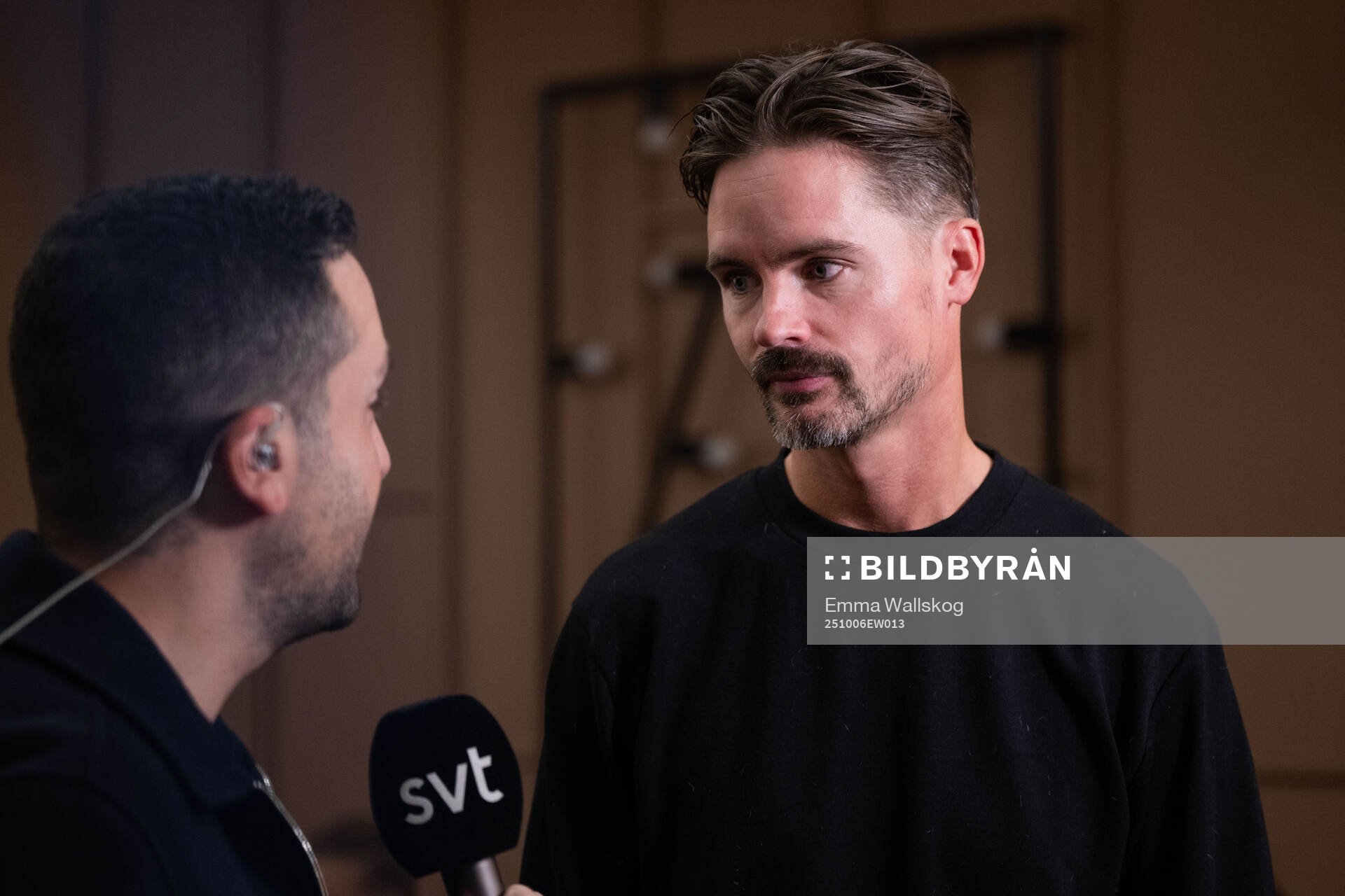 Mikael Lustig, expert from Swedish television