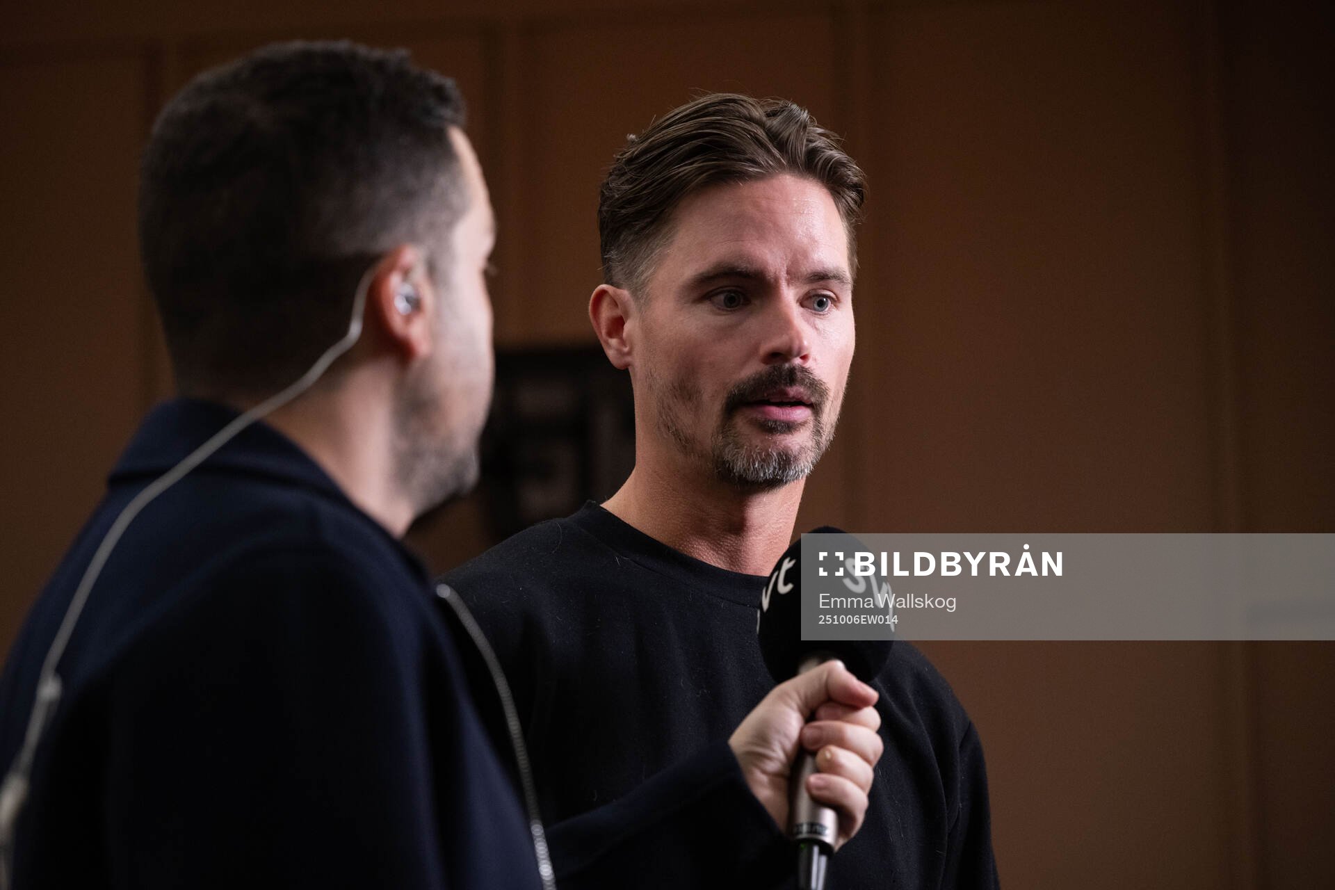 Mikael Lustig, expert from Swedish television