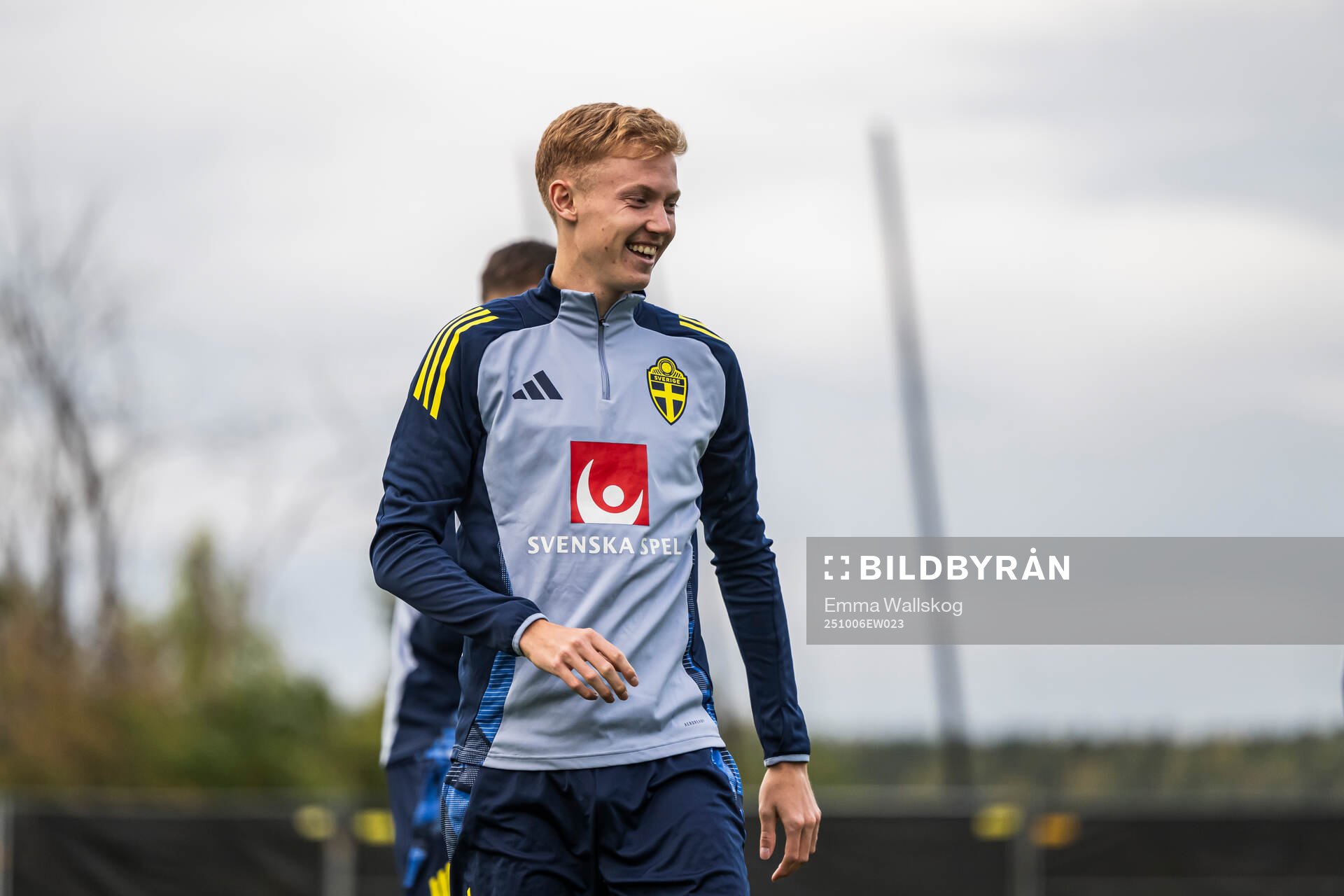 Hugo Larsson of the Swedish national football team