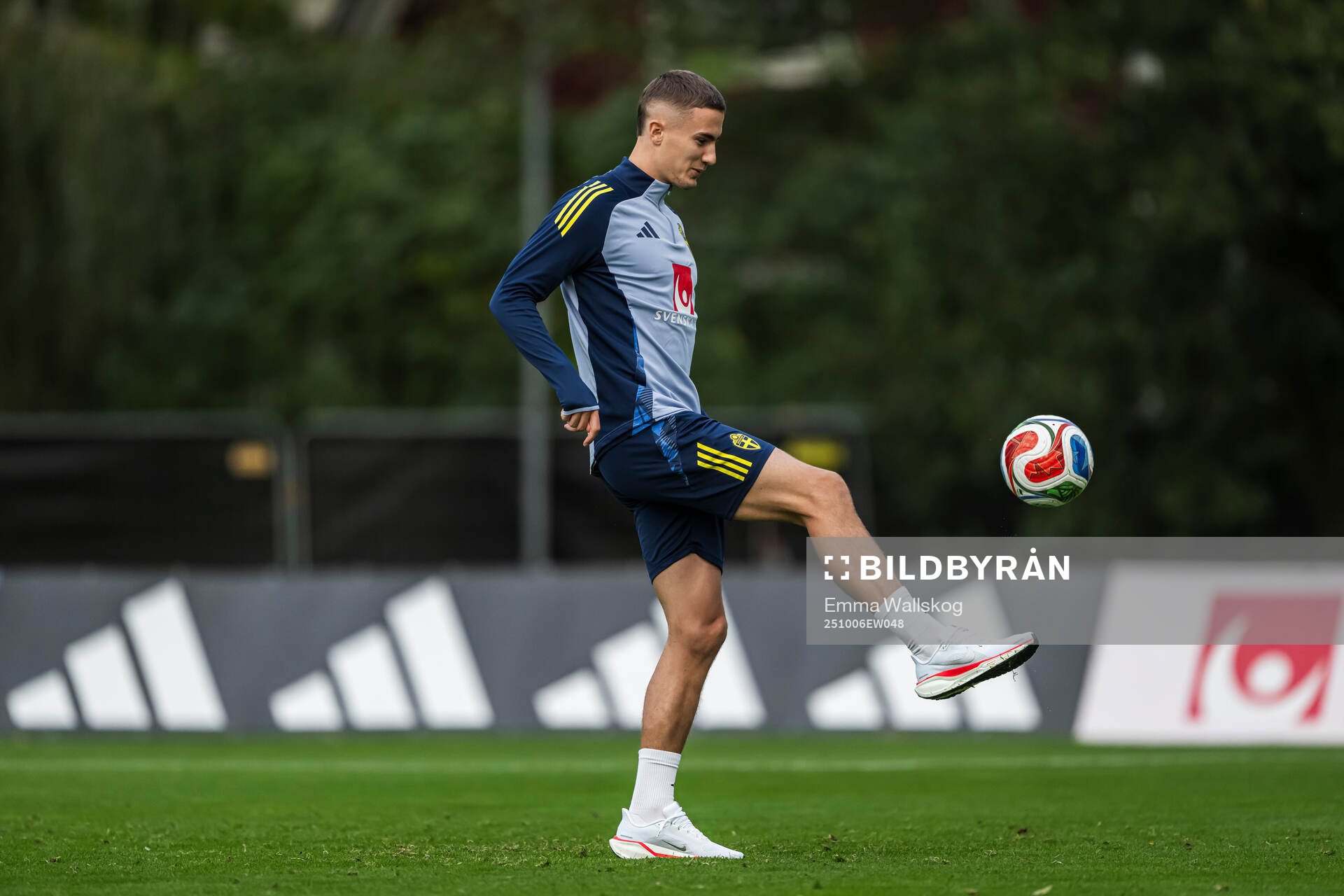 Gustaf Lagerbielke of the Swedish national football team