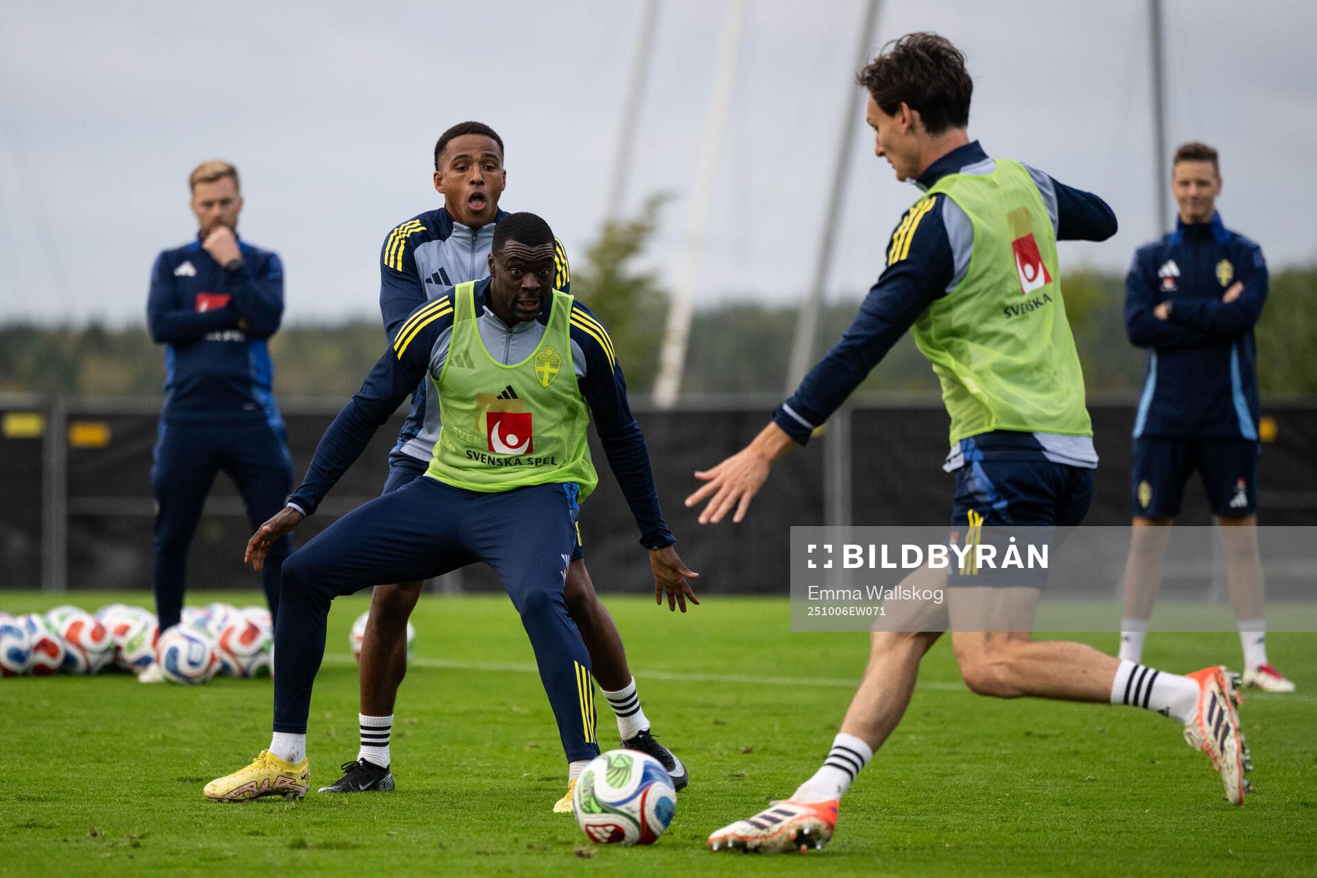 Niclas Eliasson, Ken Sema and Hjalmar Ekdal of the Swedish