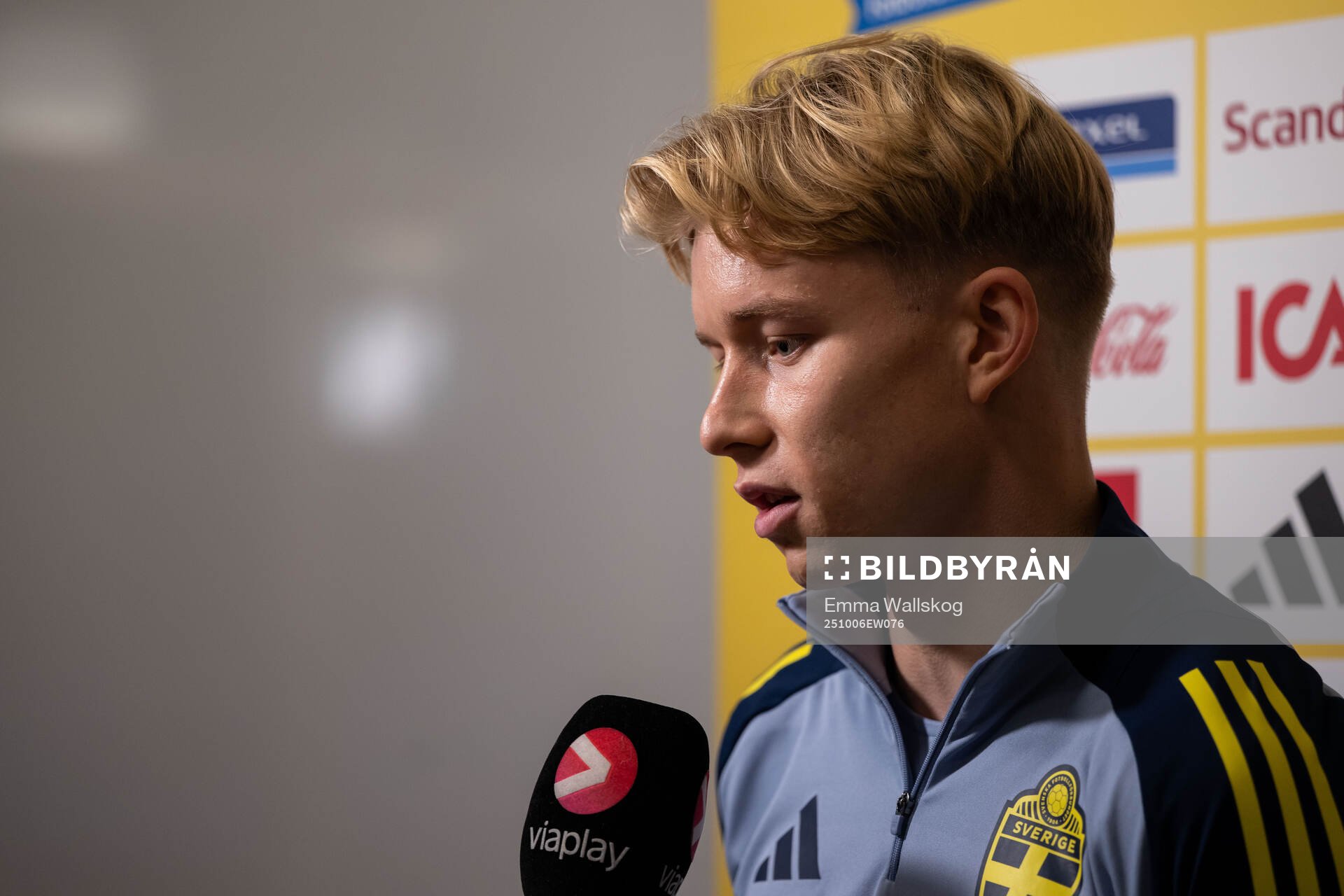 Daniel Svensson of the Swedish national football team in