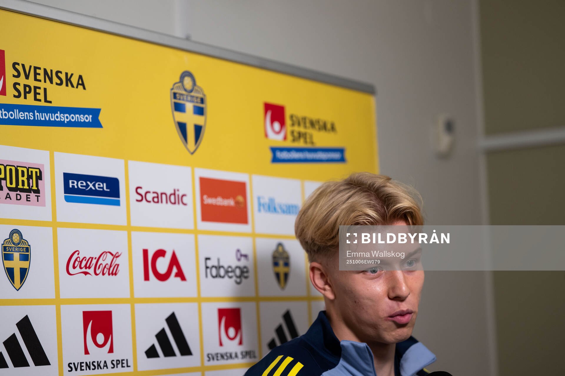Daniel Svensson of the Swedish national football team in