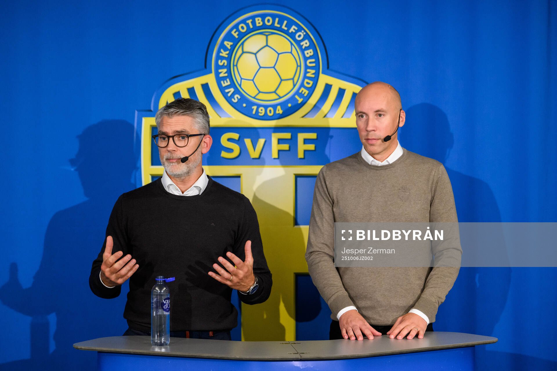 Niclas Carlnén, blivande Generalsekreterare, och Simon