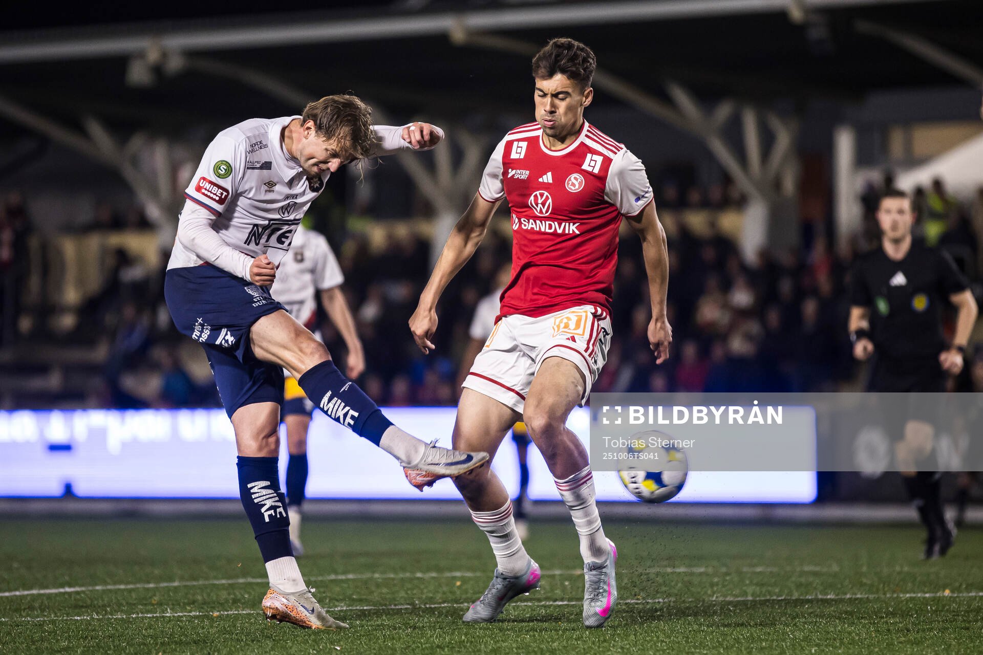 Örgrytes William Hofvander gör 1-1