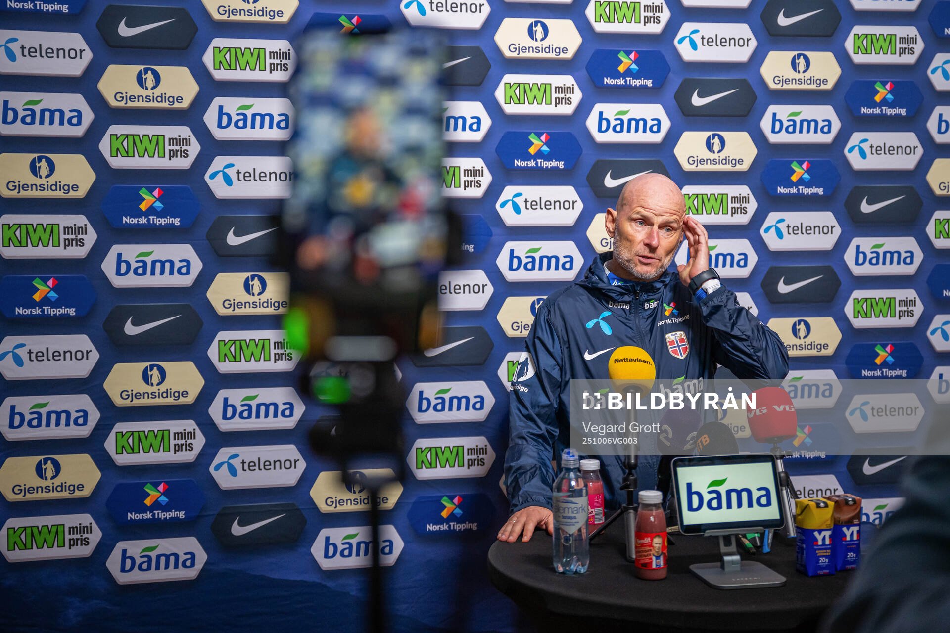 Ståle Solbakken, head coach of the Norwegian national