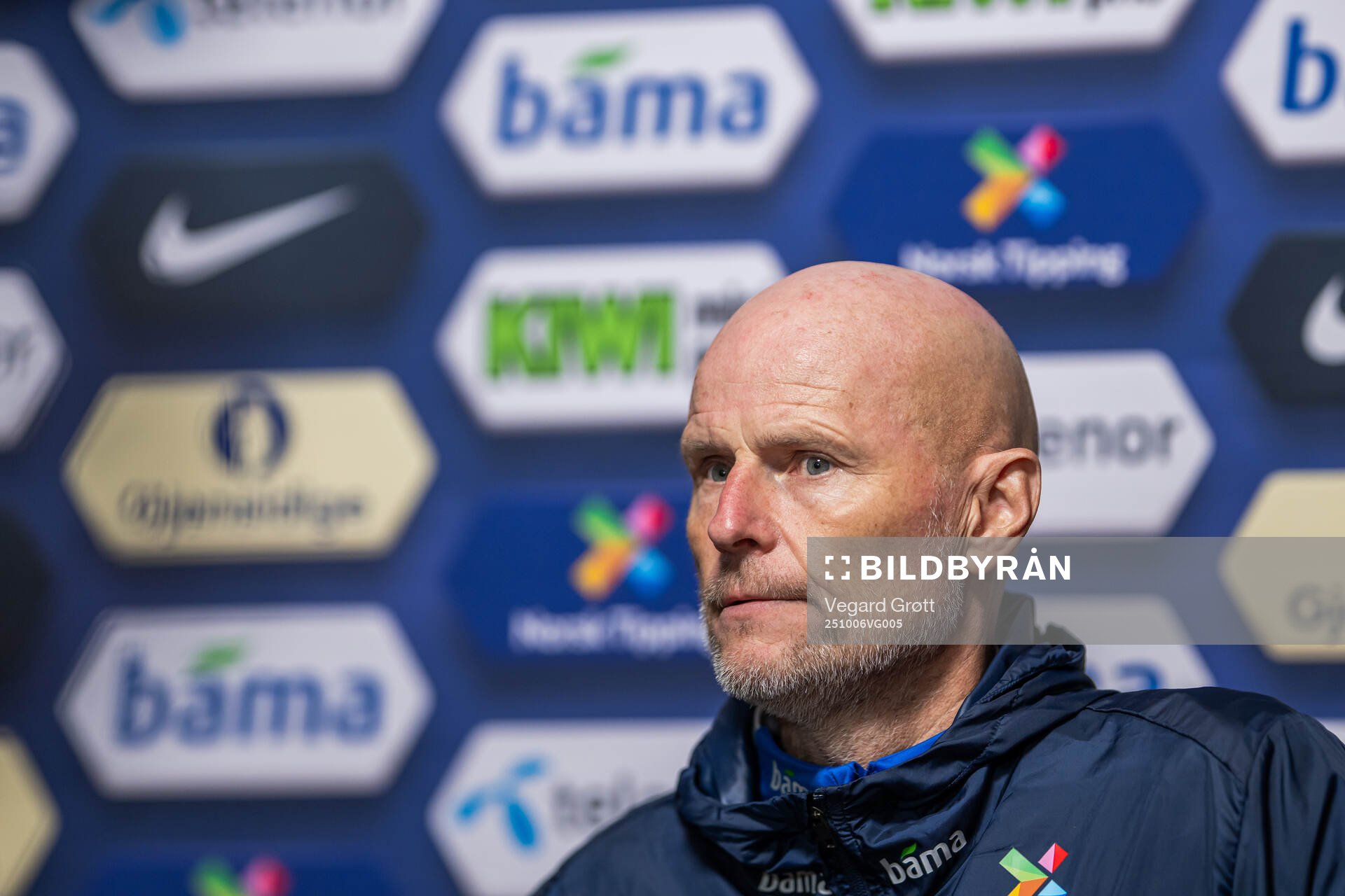 Ståle Solbakken, head coach of the Norwegian national