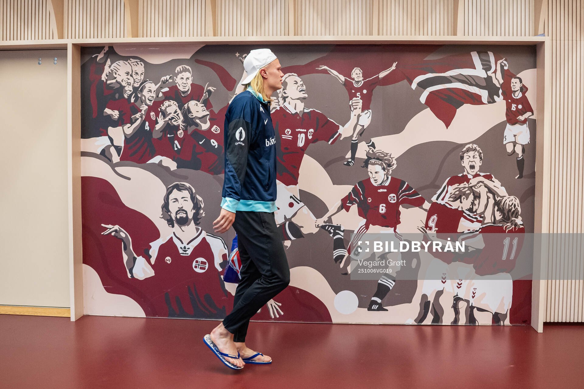 Erling Braut Haaland of the Norwegian national football team