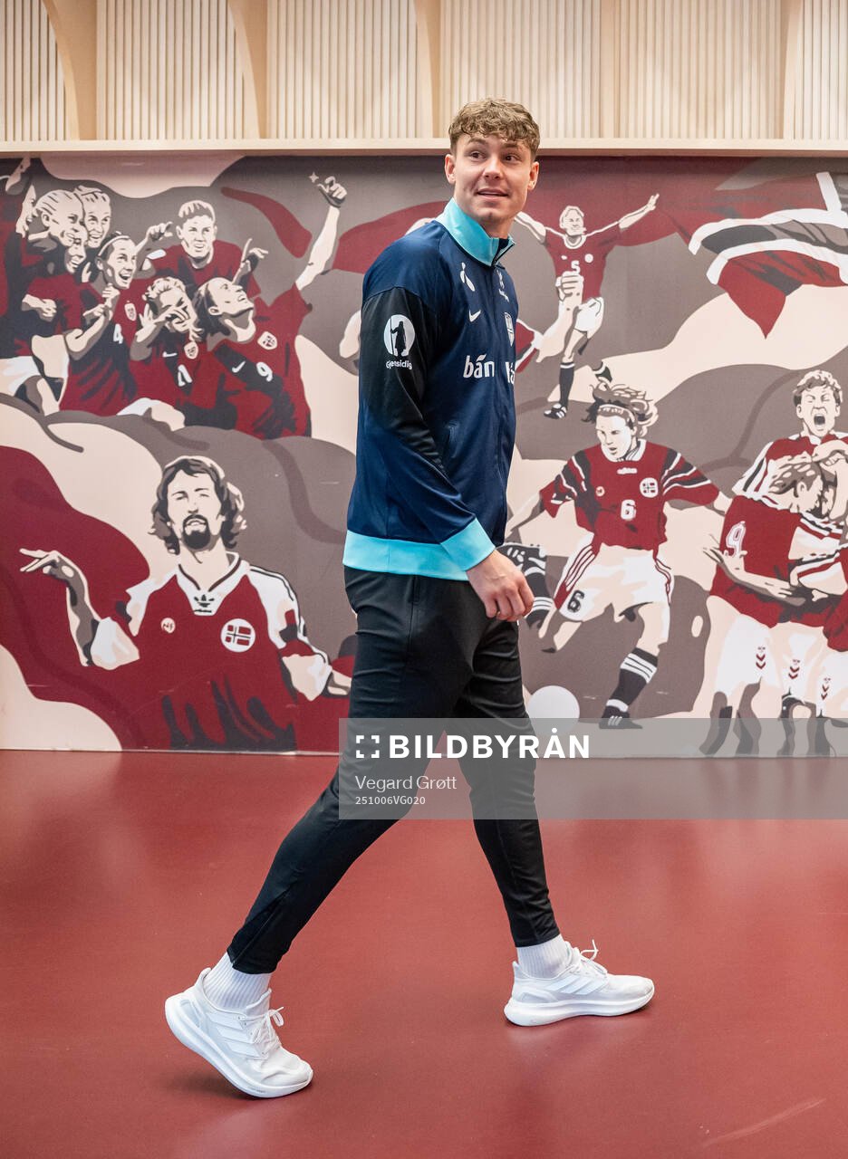 Jørgen Strand Larsen of the Norwegian national football