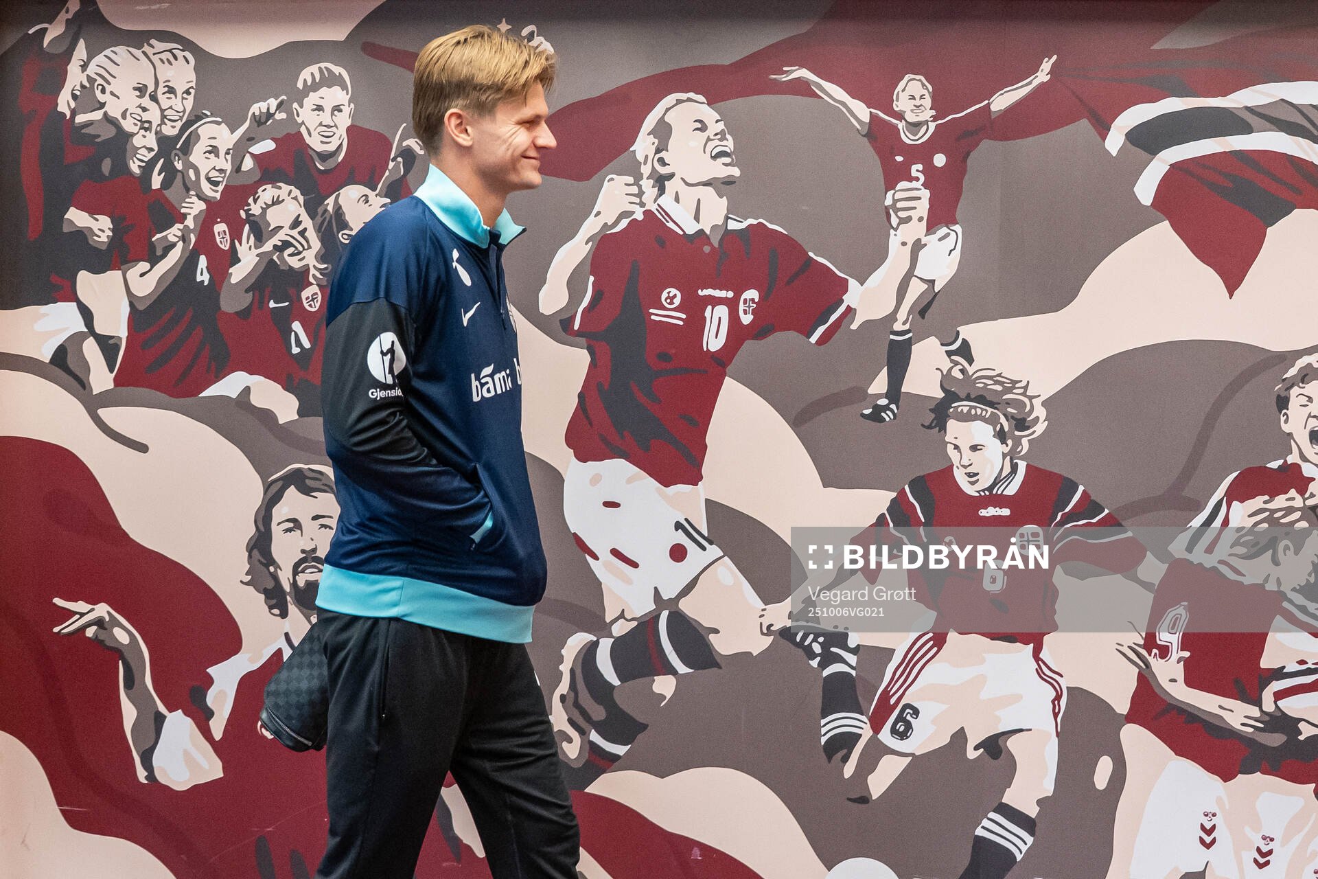 David Møller Wolfe of the Norwegian national football team