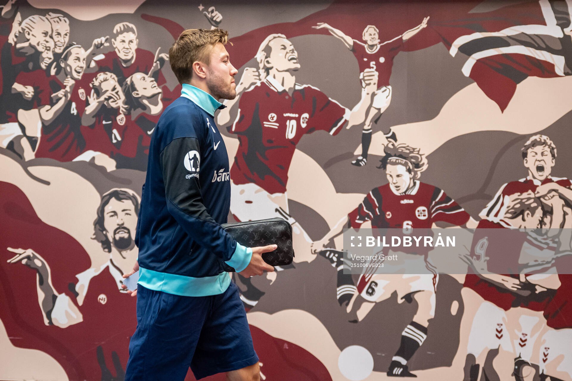 Fredrik André Bjørkan of the Norwegian national football