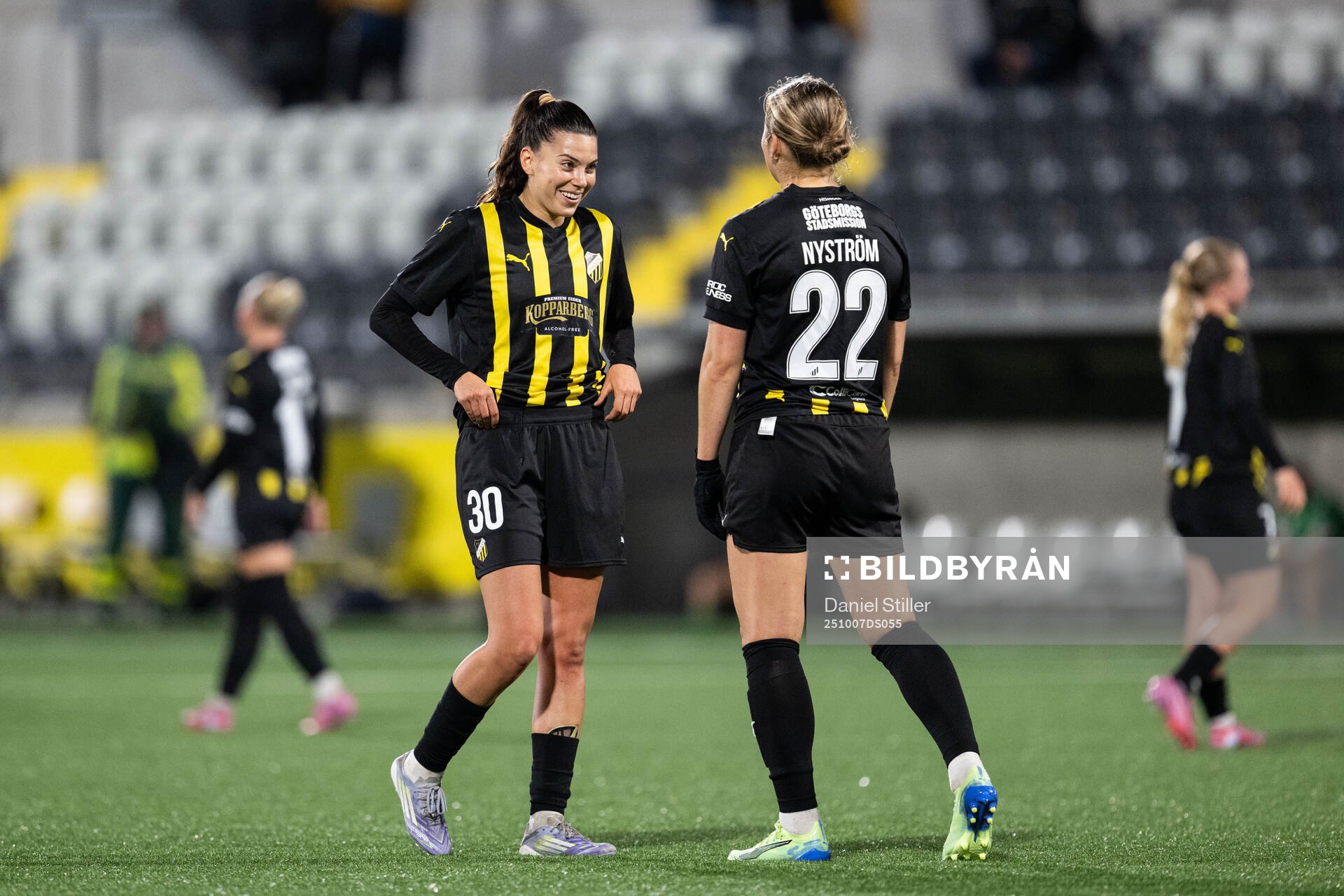 Helena Sampaio of Häcken celebrates