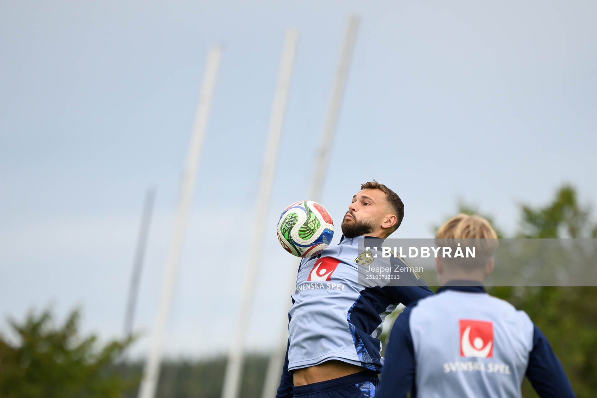 Jesper Karlström of the Swedish men's national football