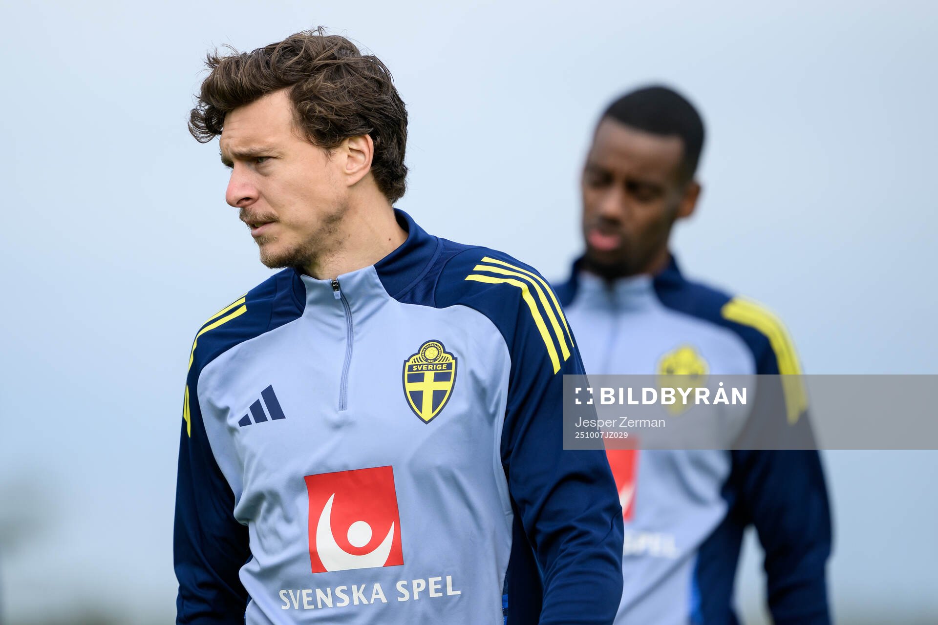 Victor Nilsson Lindelöf of the Swedish men's national