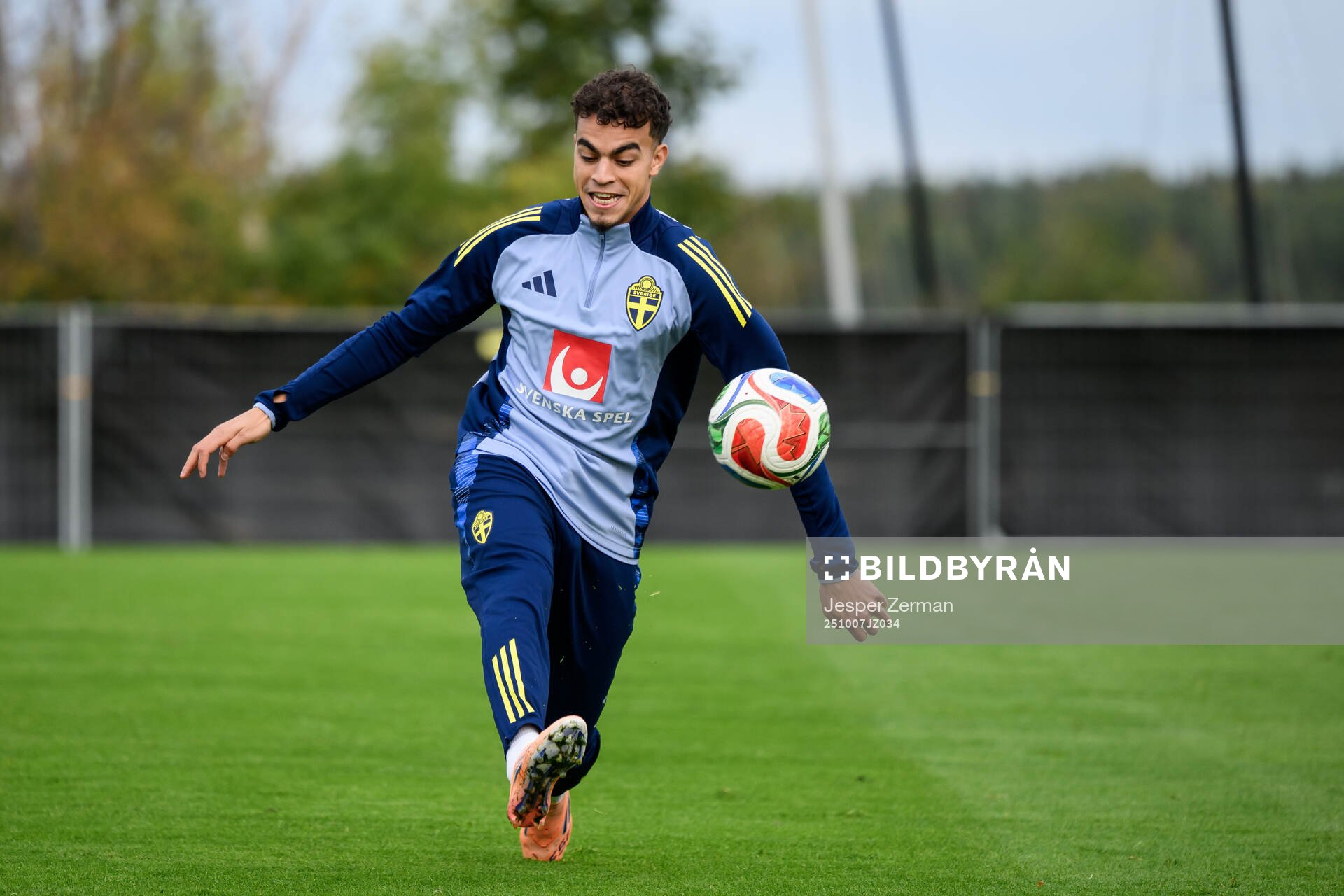 Yasin Ayari of the Swedish men's national football team