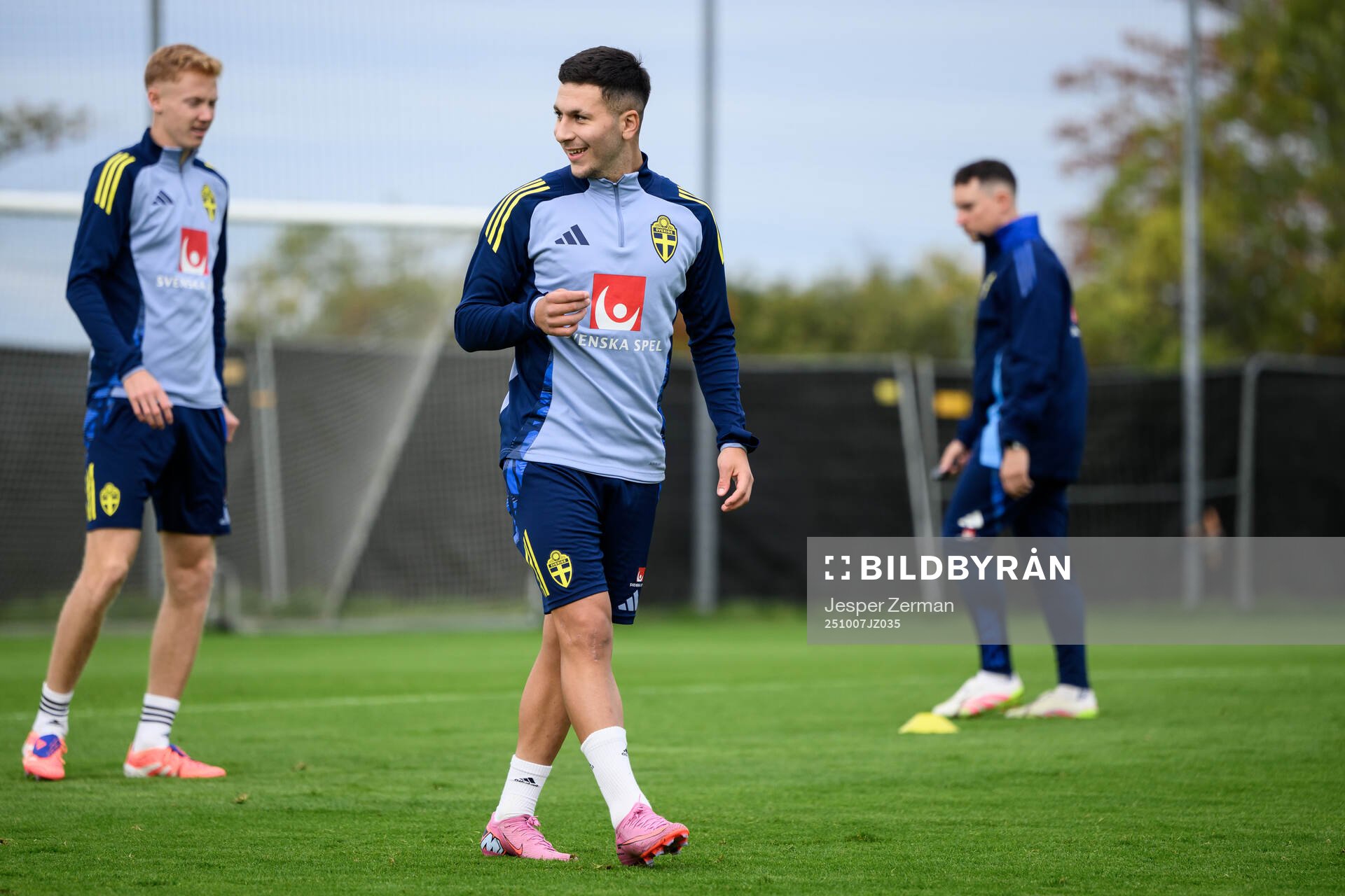 Roony Bardghji of the Swedish men's national football team