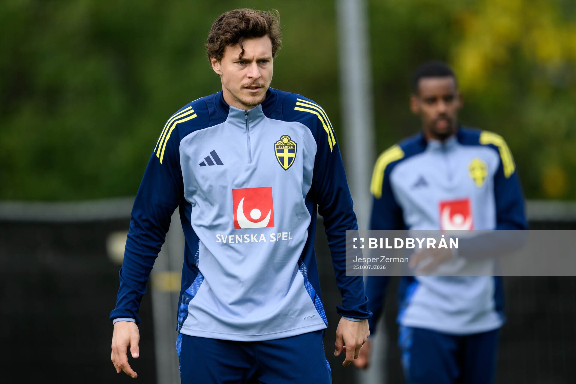 Victor Nilsson Lindelöf of the Swedish men's national