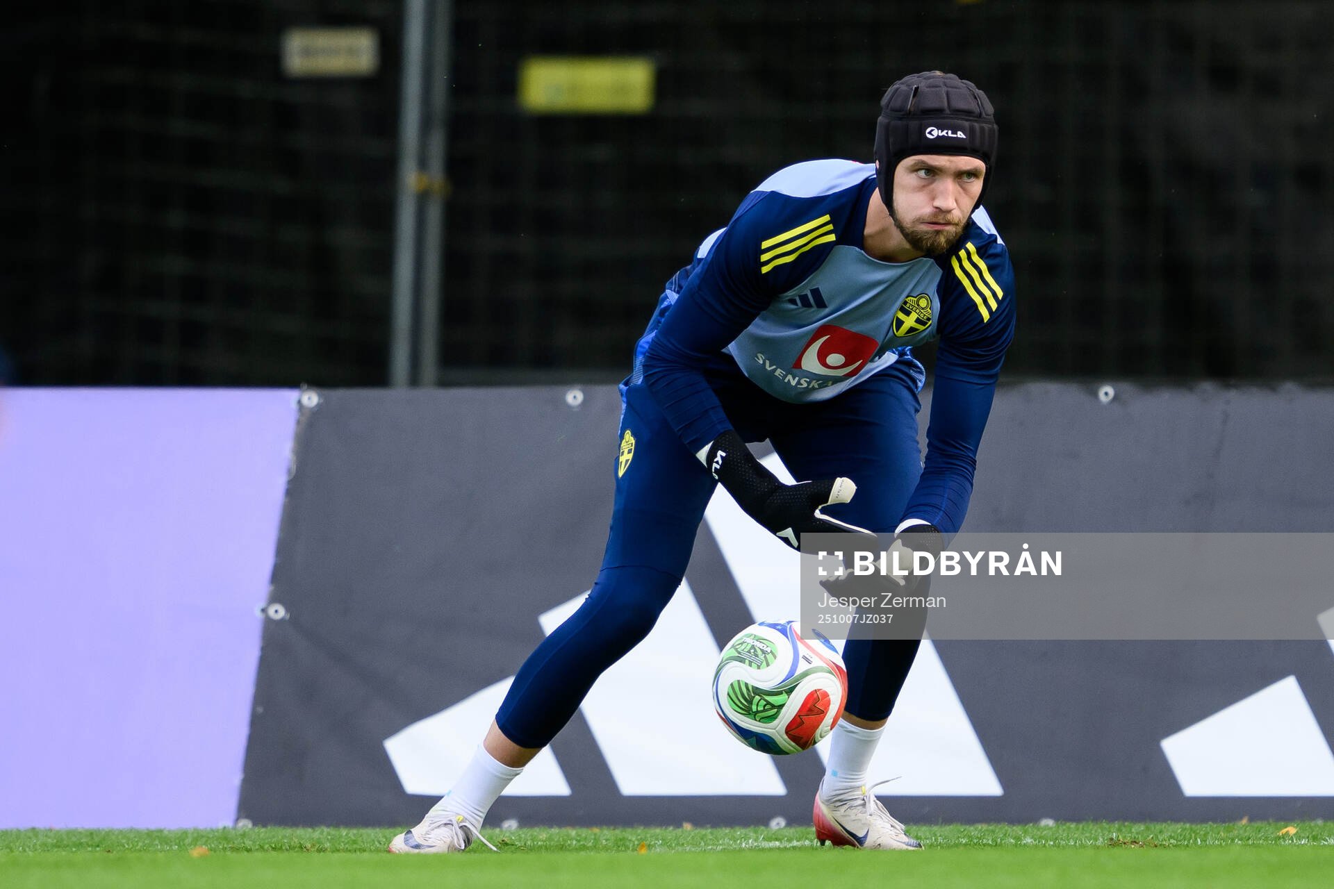 goalkeeper Noel Törnqvist of the Swedish men's national