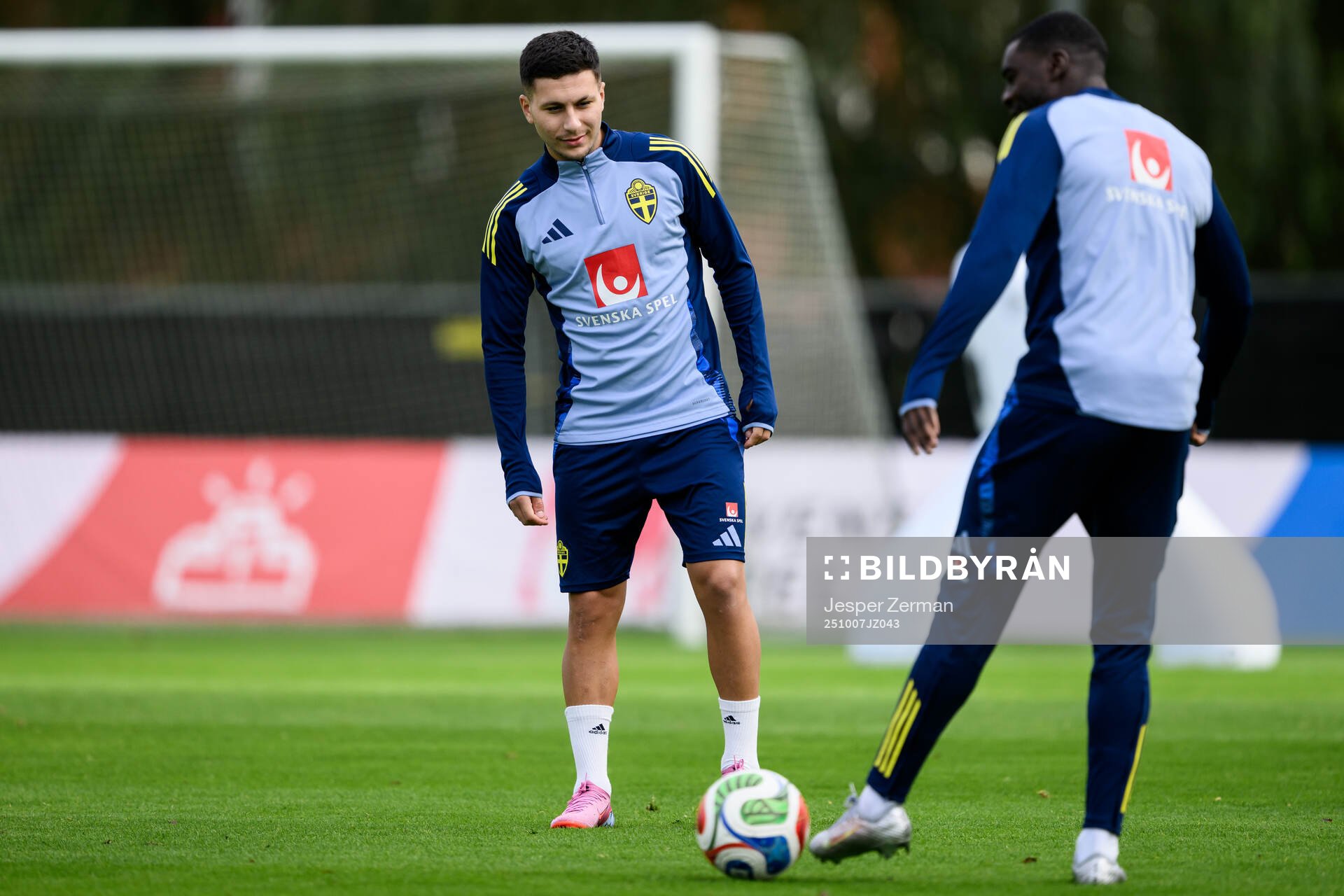 Roony Bardghji of the Swedish men's national football team