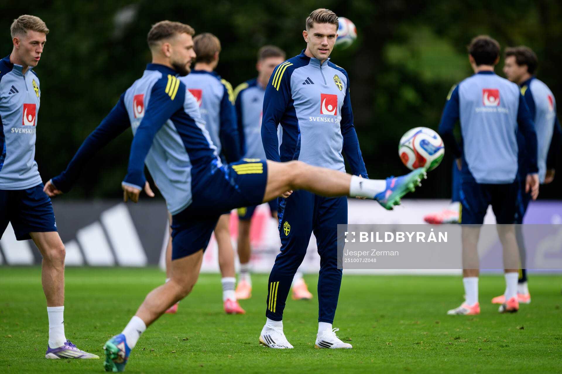 Viktor Gyökeres of the Swedish men's national football team