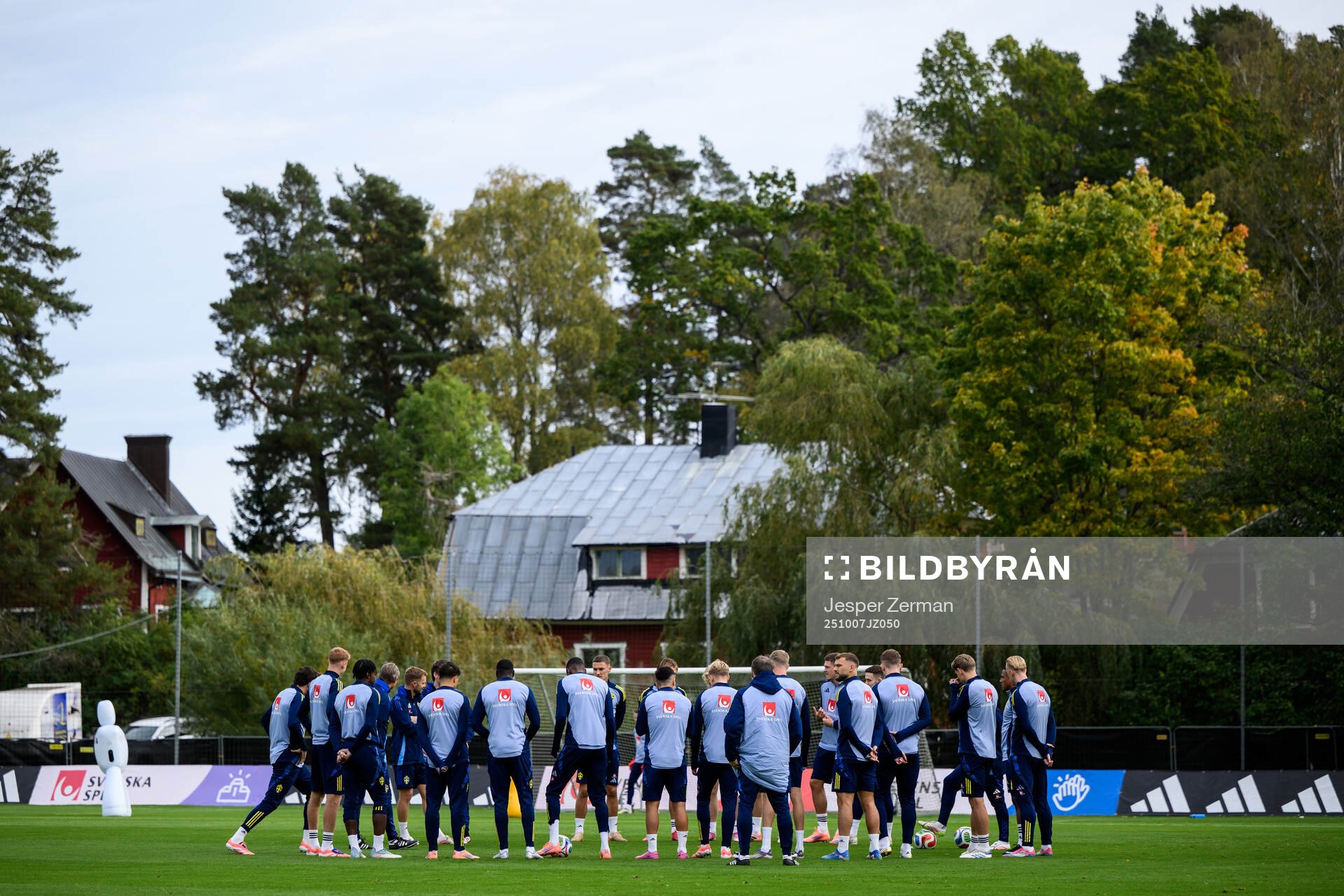 Players of the Swedish men's national football team