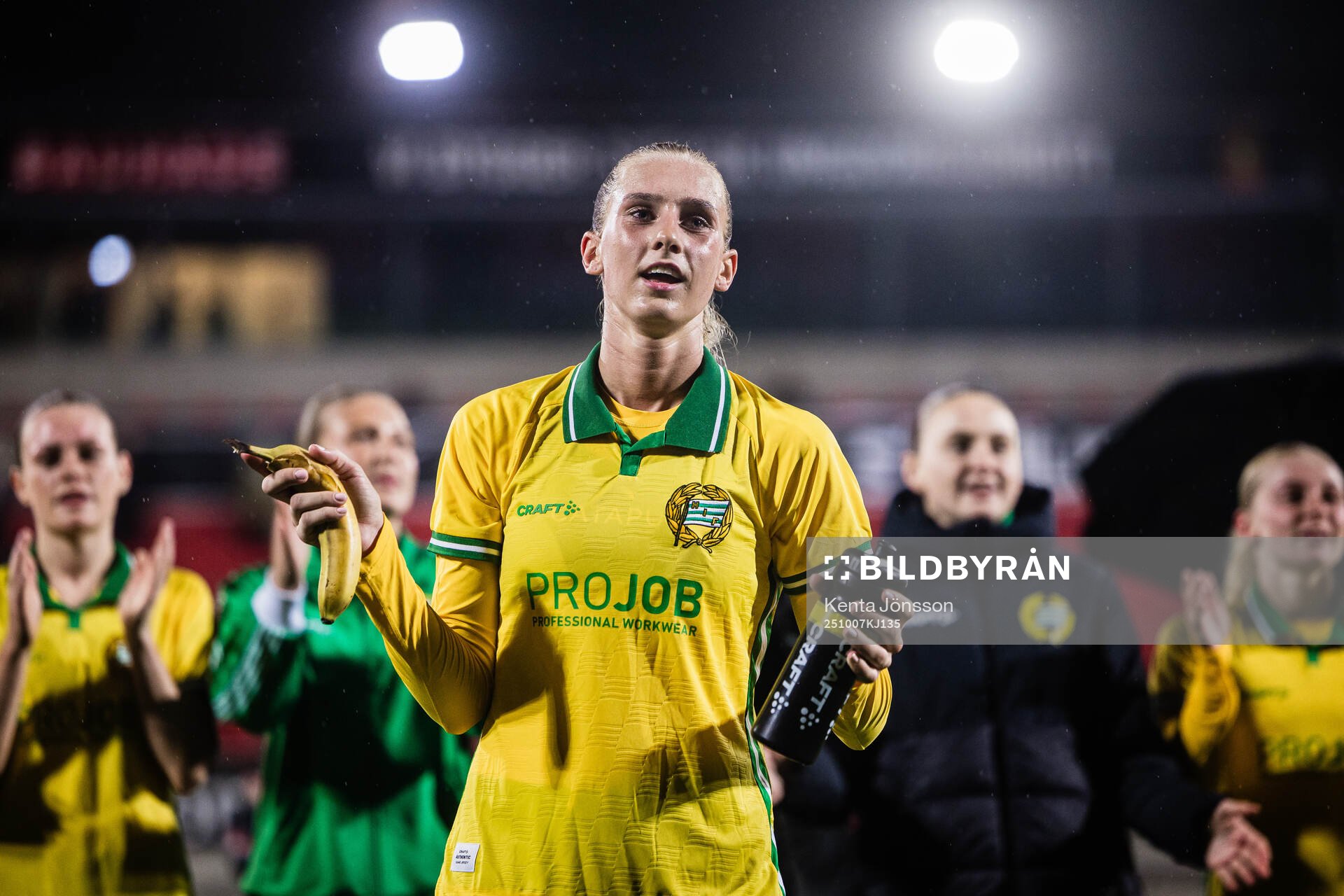 Ellen Wangerheim of Hammarby celebrates