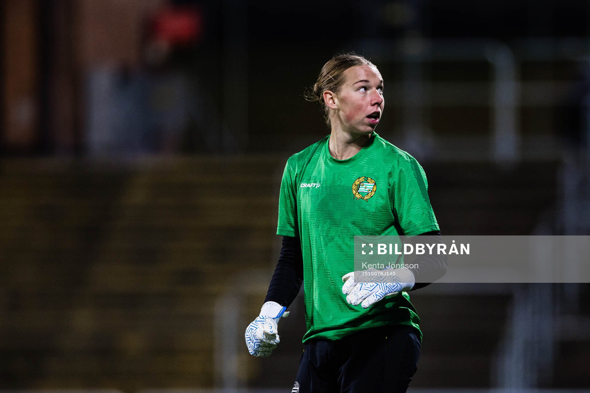 goalkeeper Melina Loeck of Hammarby