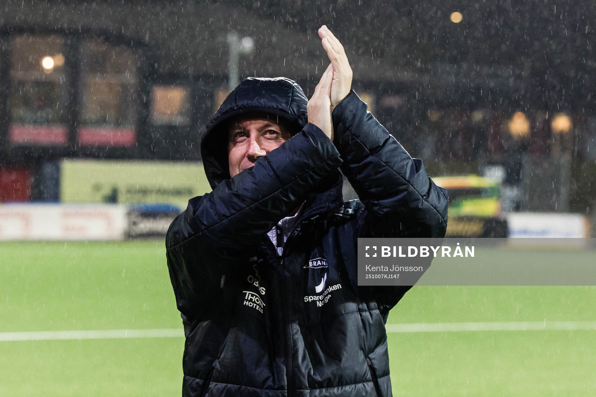 Coach Leif Gunnar Smerud of Brann