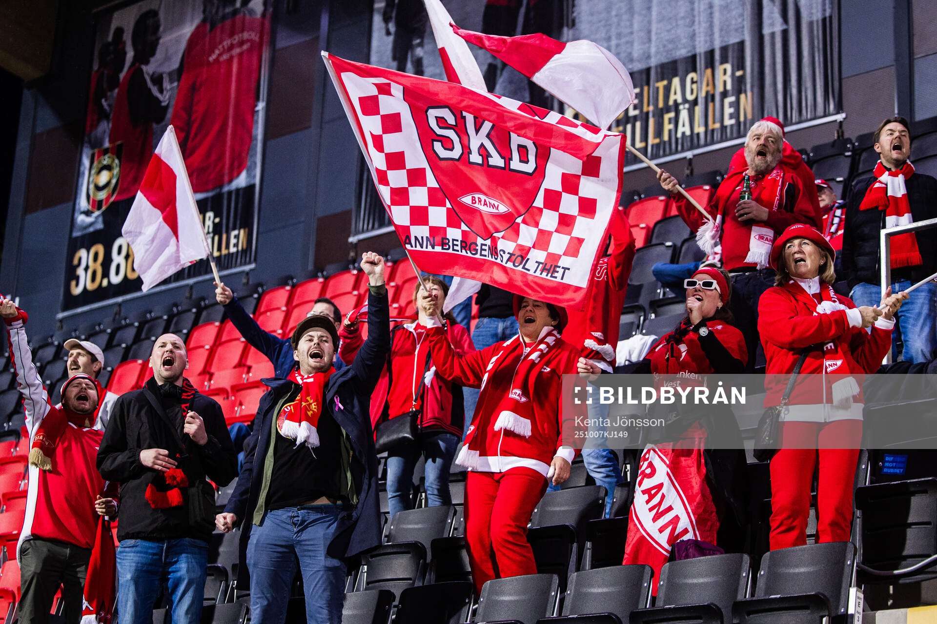 Supporters of Brann