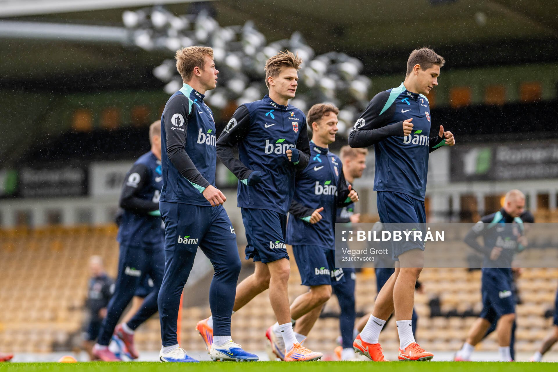 Aune Heggebø, David Møller Wolfe, Felix Horn Myhre and
