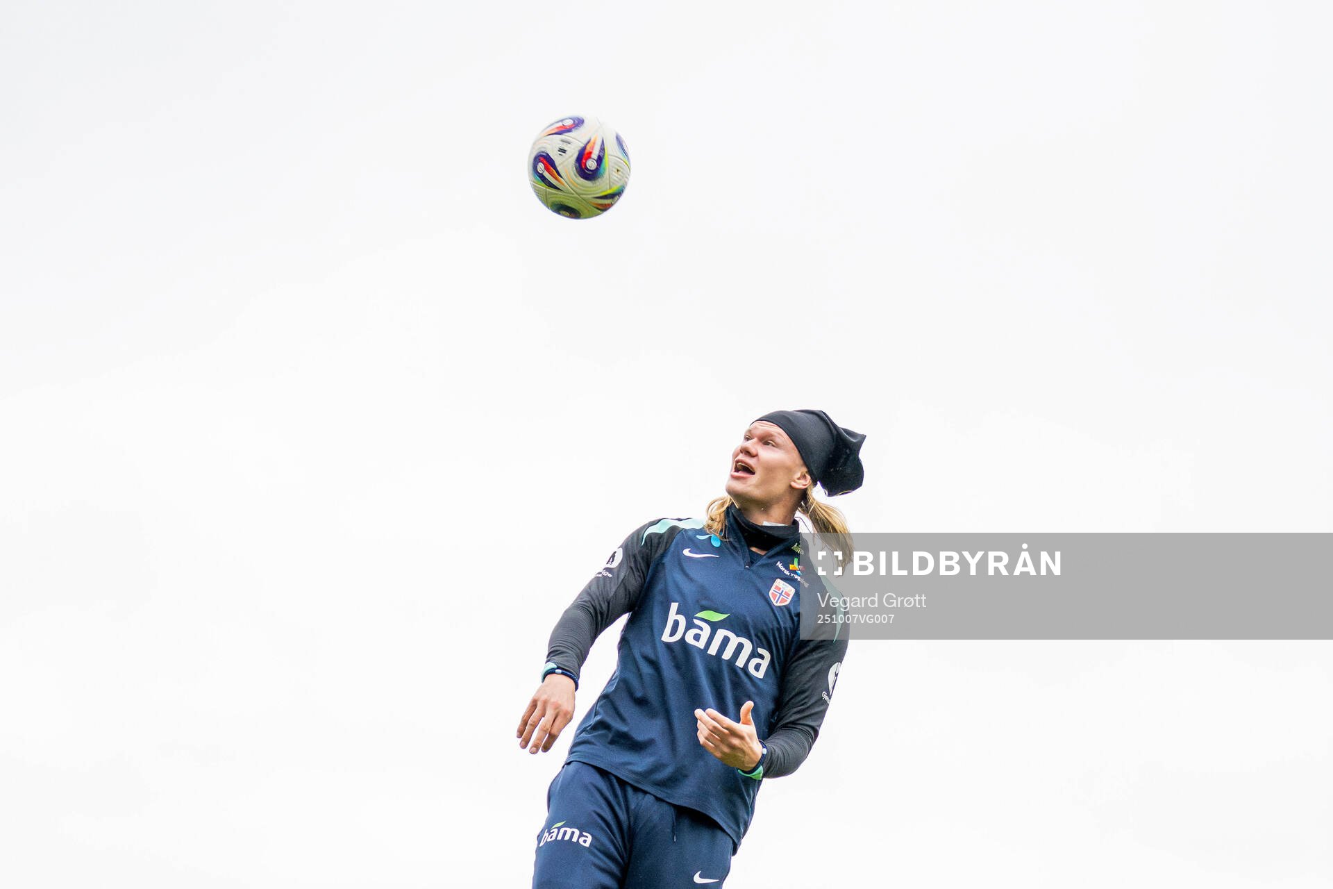 Erling Braut Haaland of the Norwegian national football team