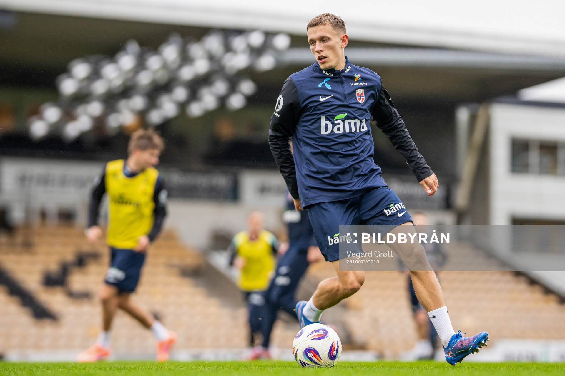 Marcus Holmgren Pedersen of the Norwegian national football
