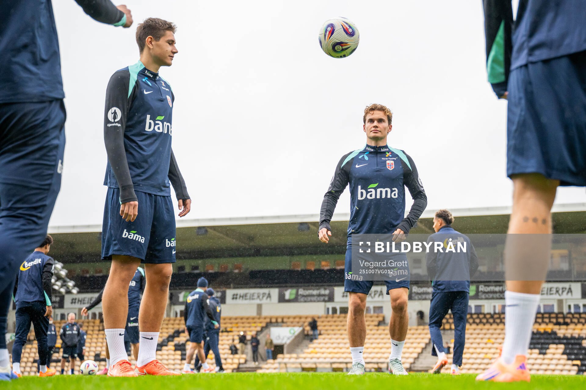 Eivind Helland and Kristian Arnstad of the Norwegian