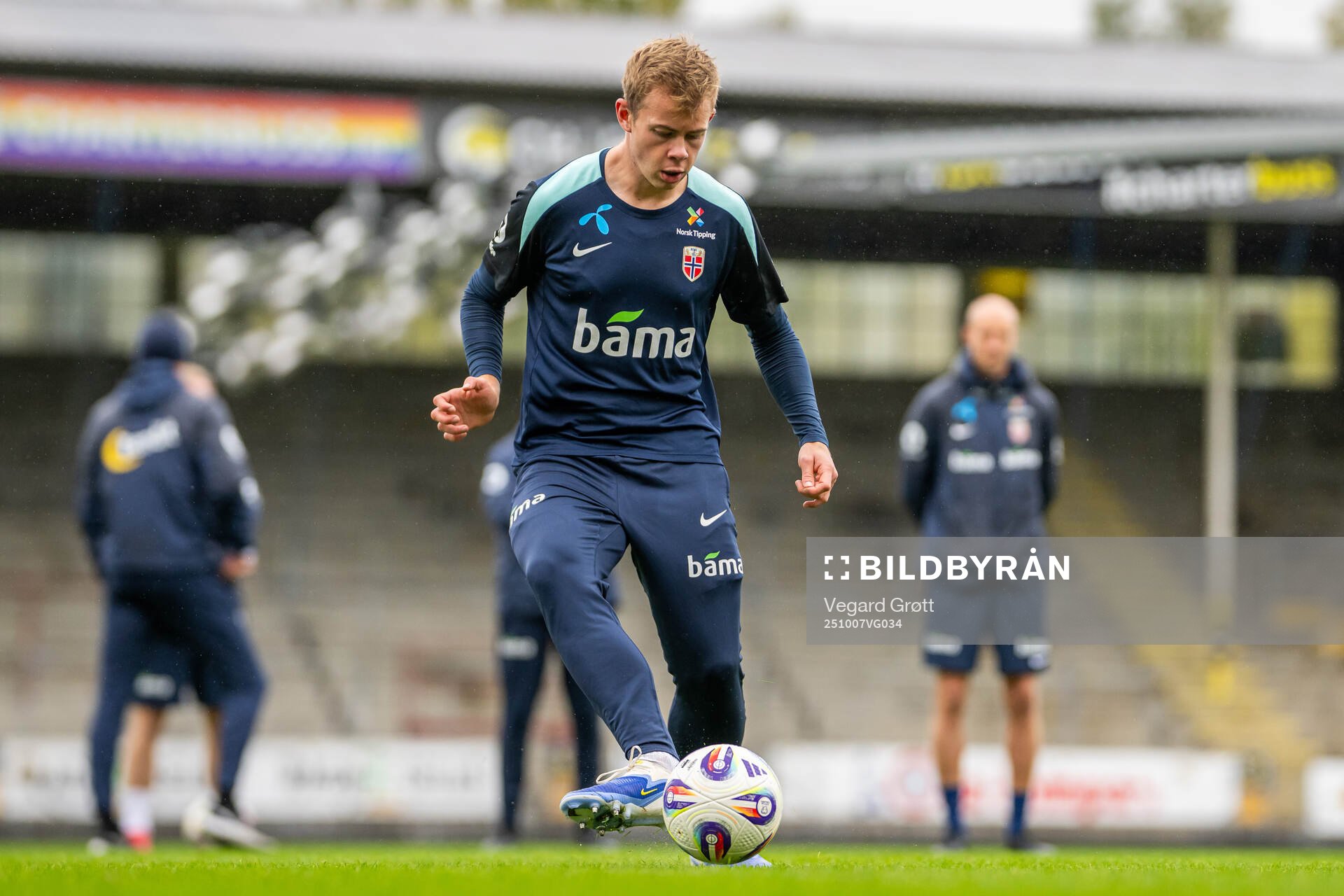 Aune Heggebø of the Norwegian national football team