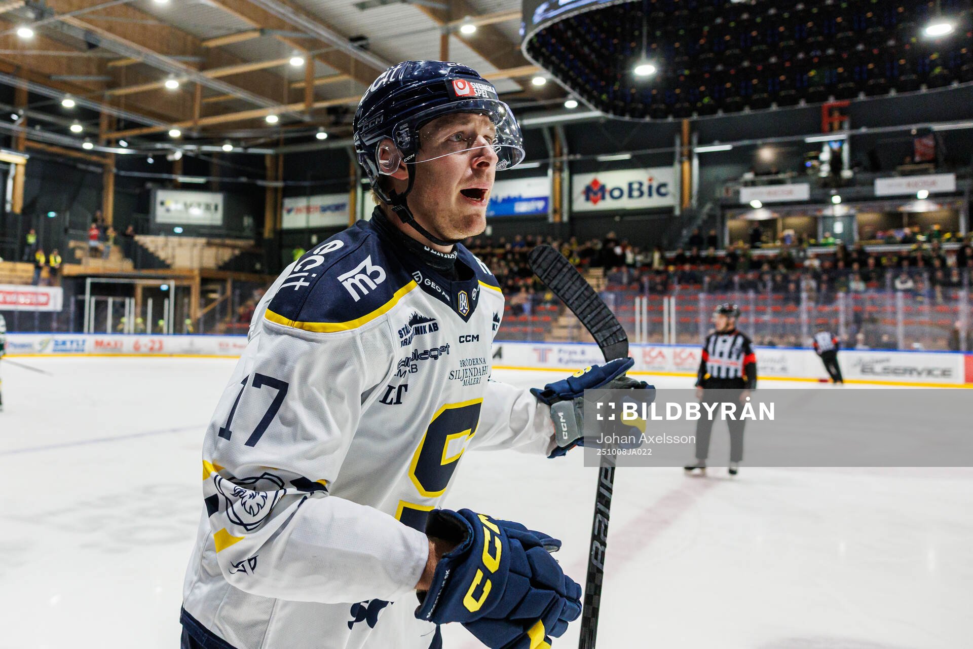 Södertäljes Carter Ashton jublar