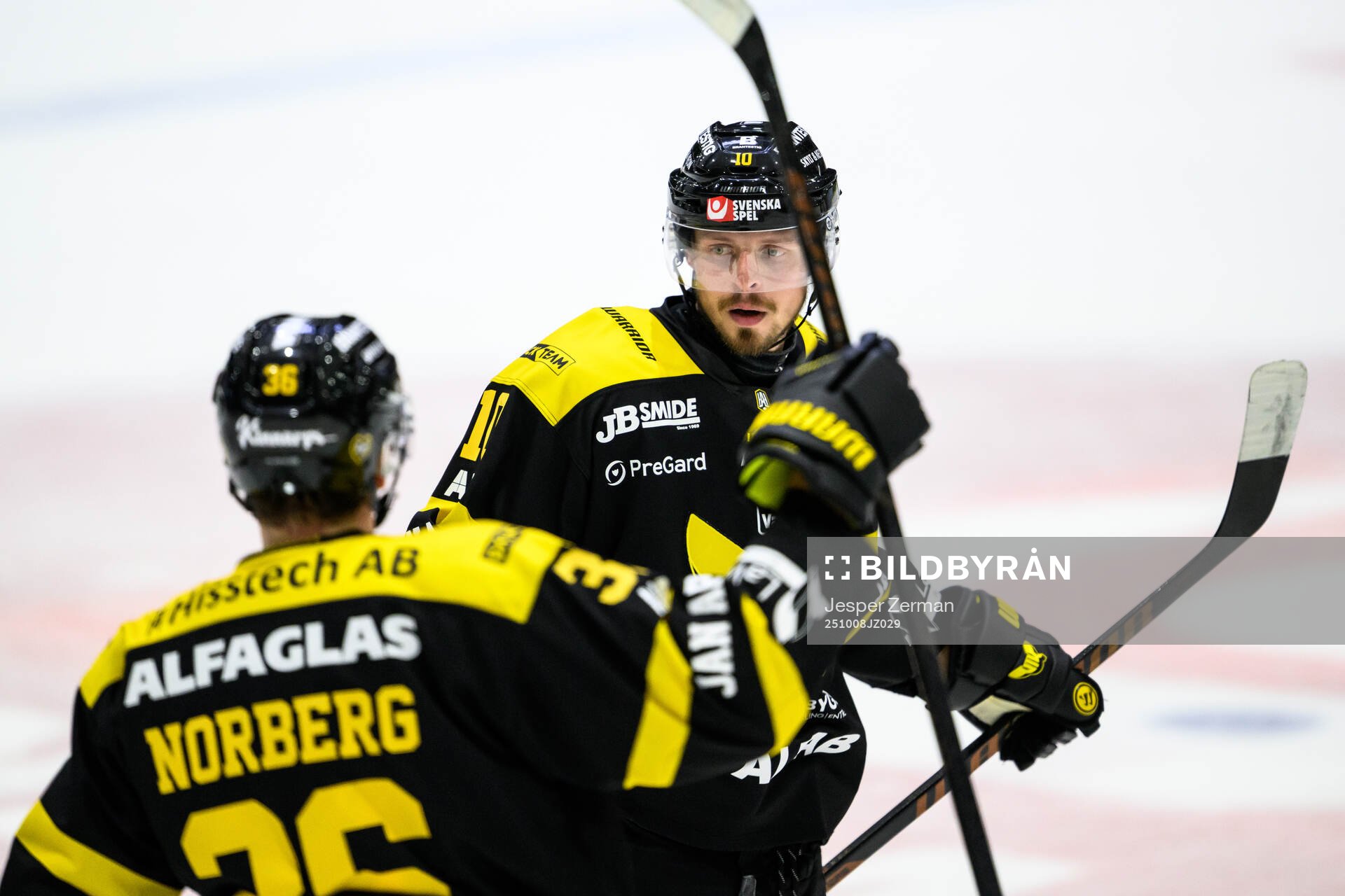 Västerås Jimmie Jansson Lorek jublar