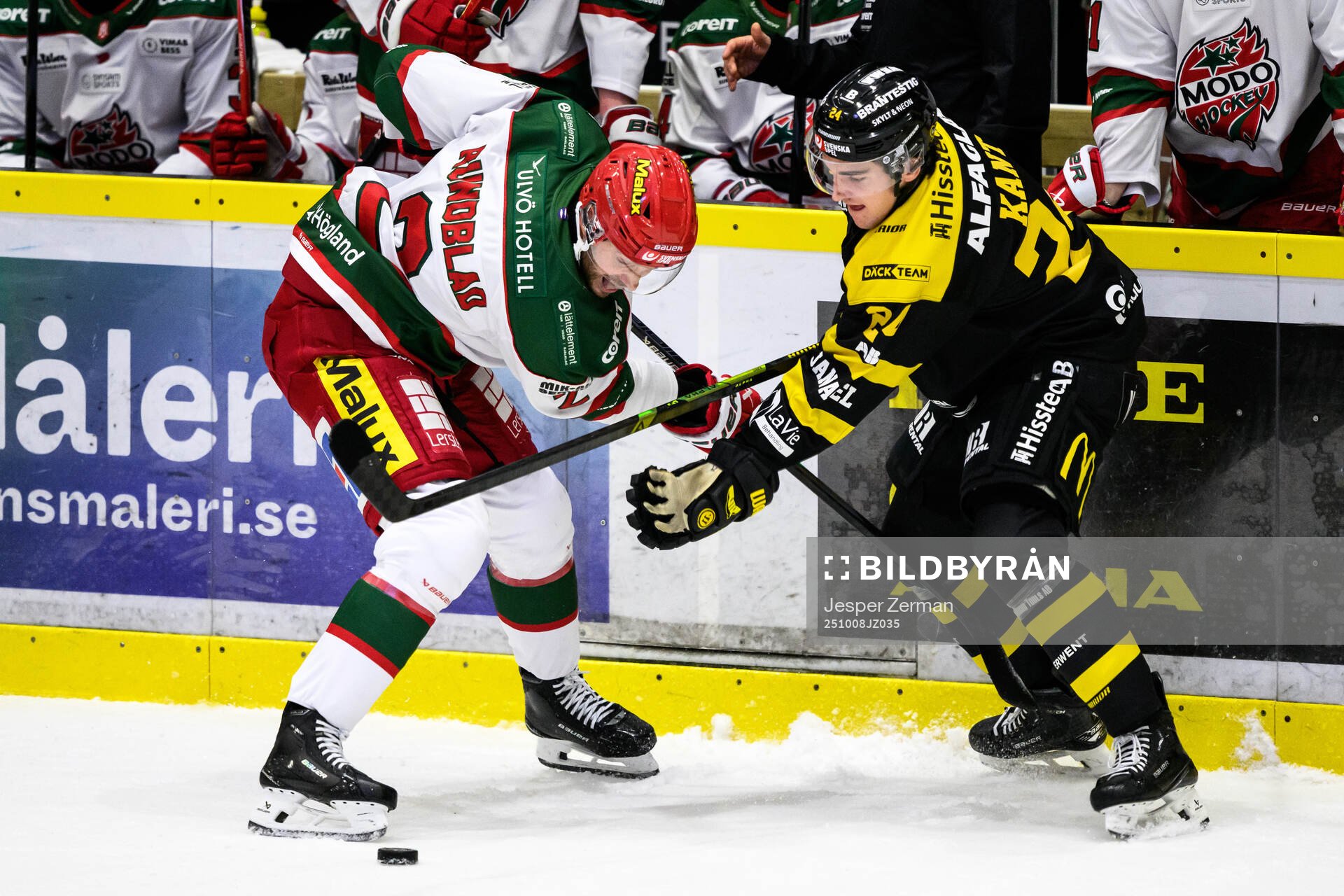Modos David Rundblad och Västerås Joel Kant