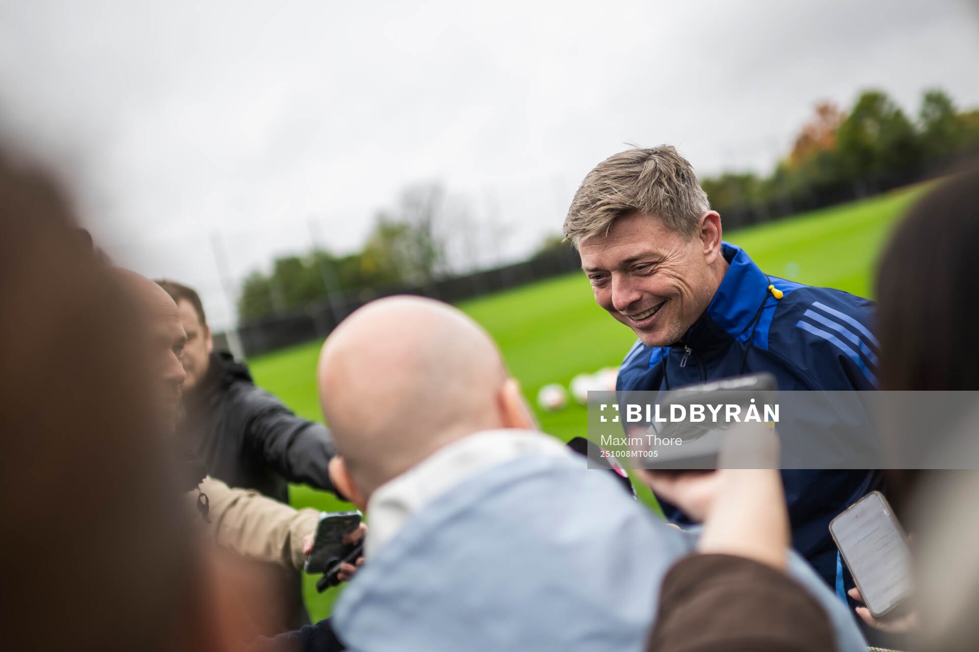 Head coach Jon Dahl Tomasson of the Swedish men's national